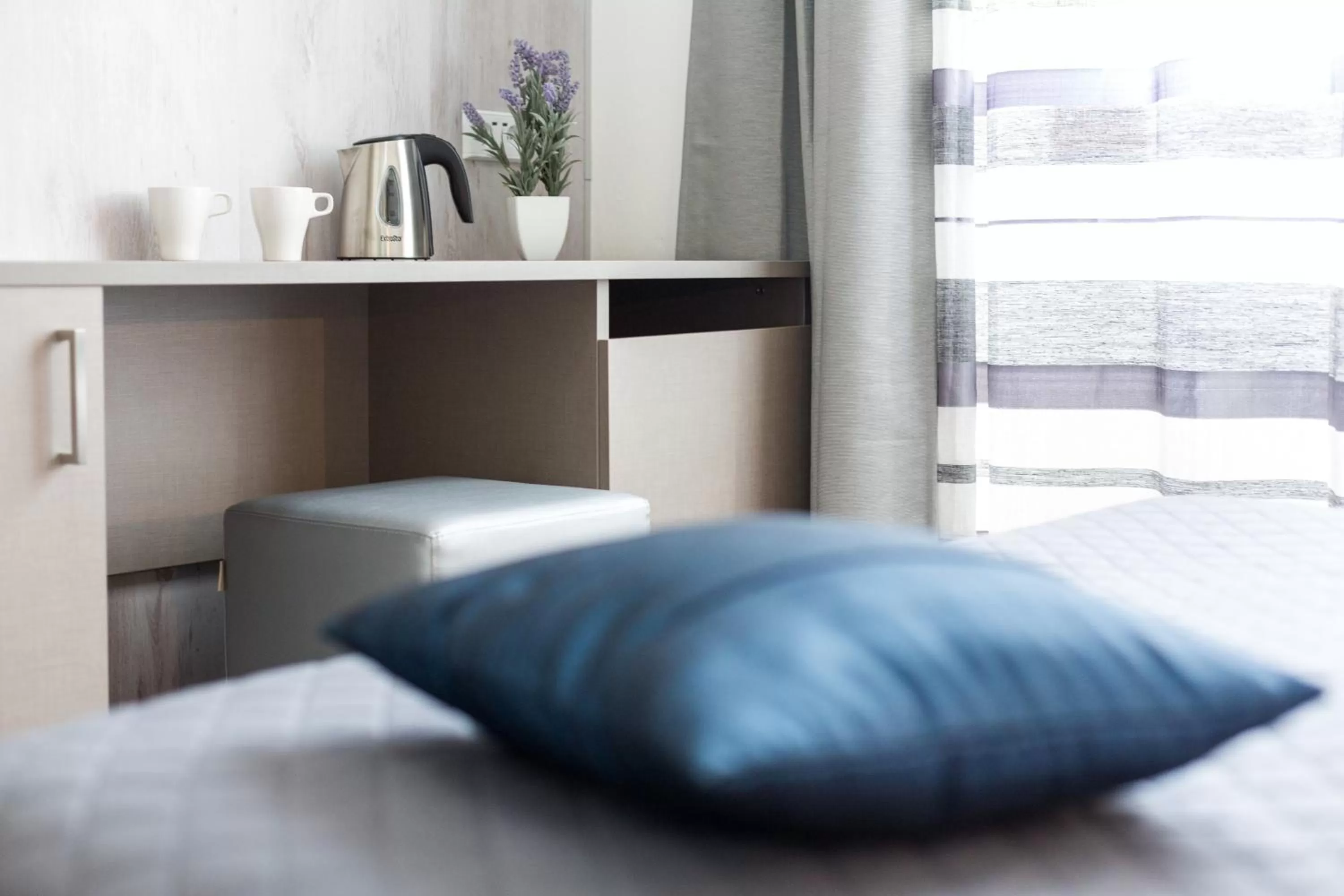 Bedroom, Bed in Hotel Canarino