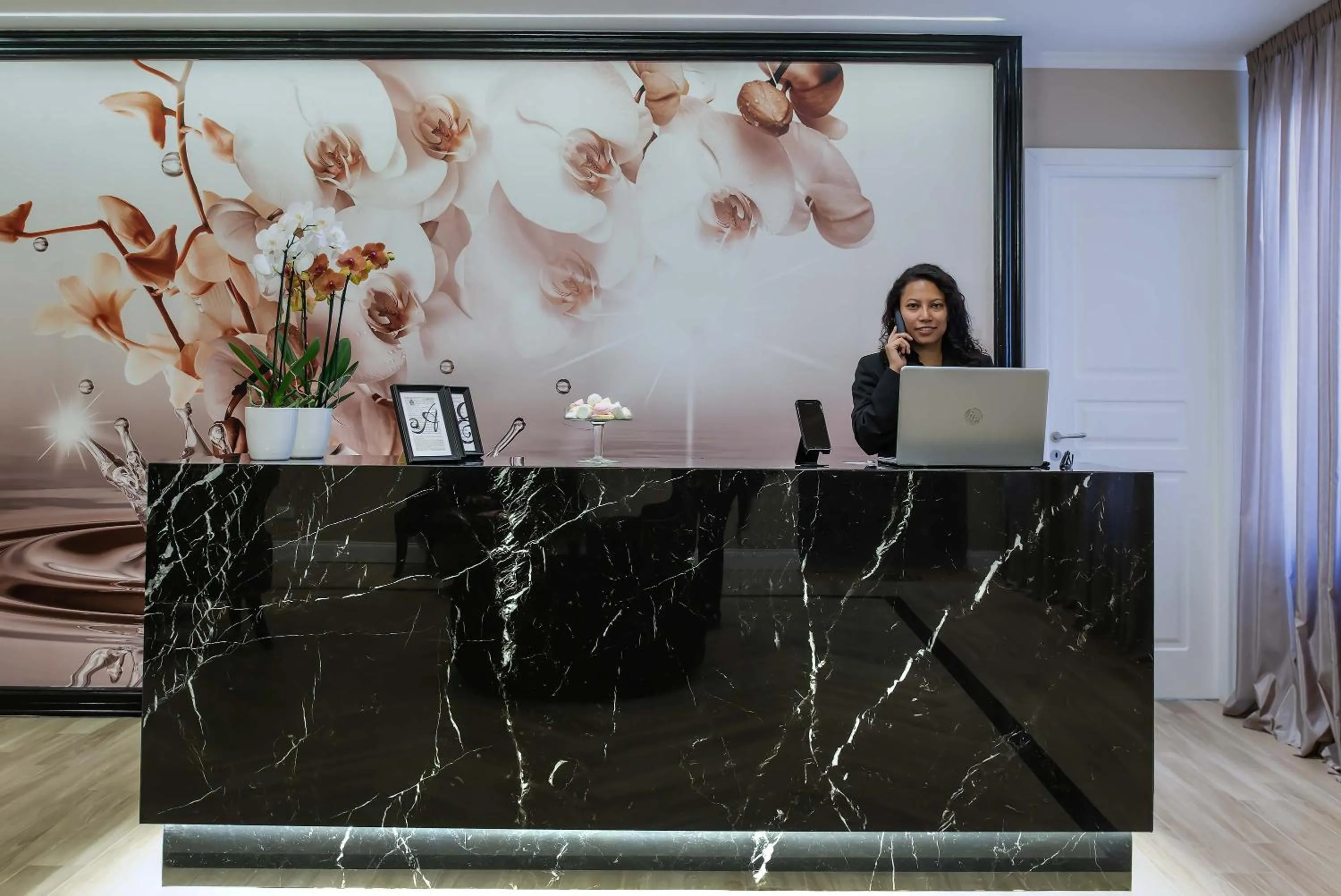 Lobby or reception in The Boutique Hotel