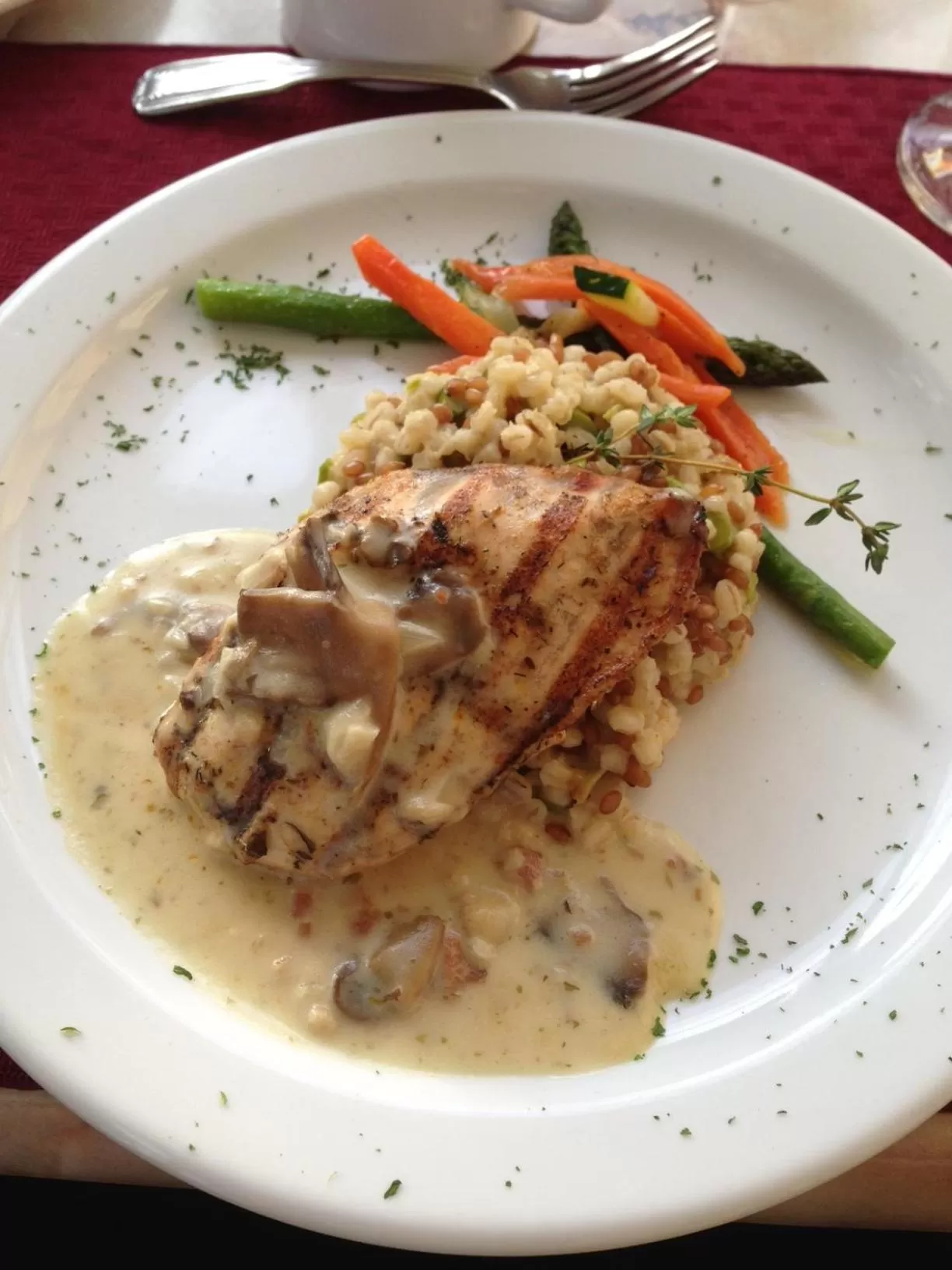 Food and drinks in Isaiah Tubbs Resort & Conference Centre