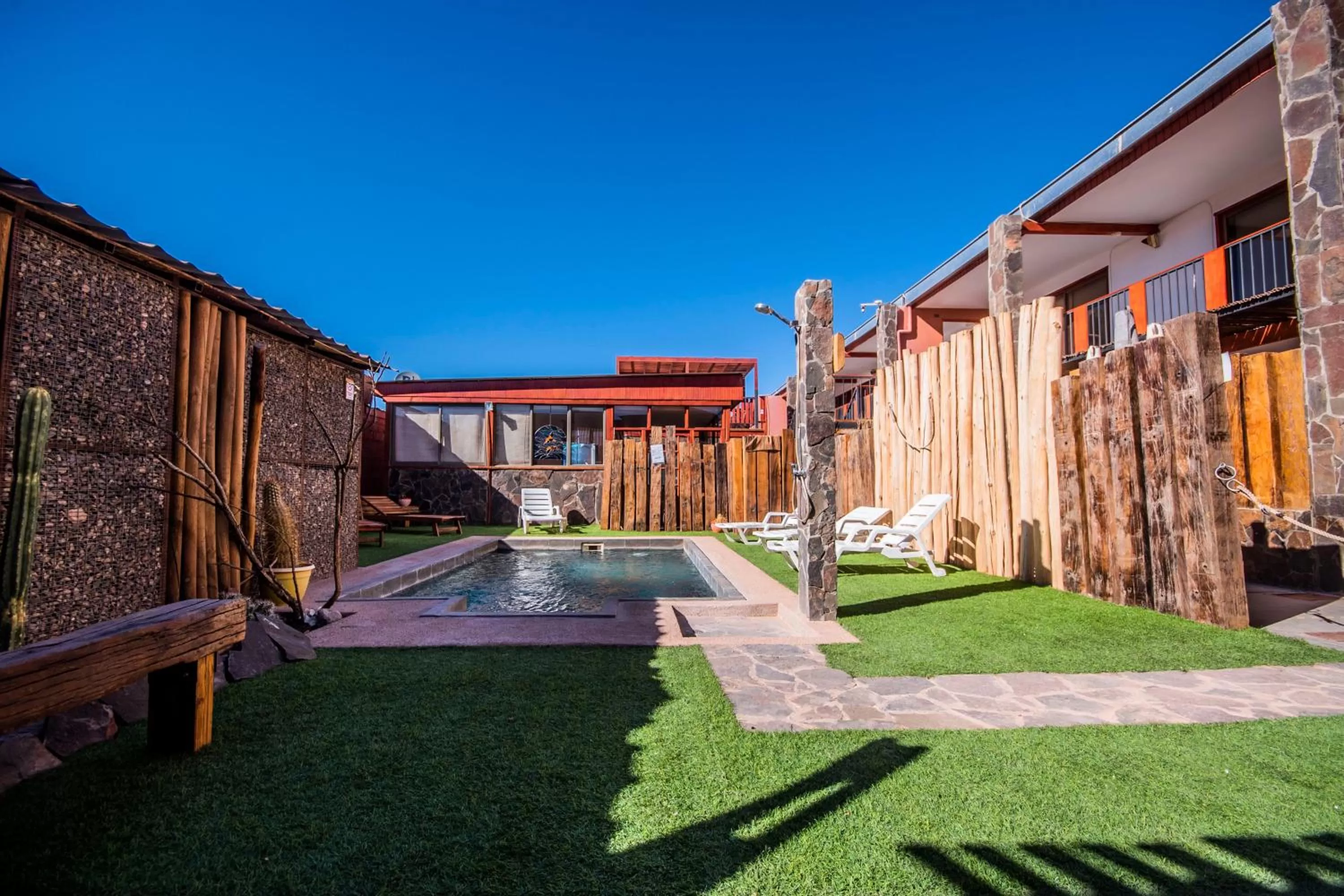 Property Building in Hotel Casa Algarrobo