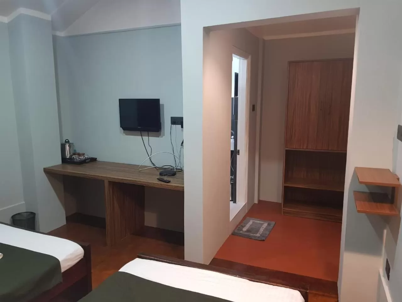 Bed in Rockski Boutique Bed & Breakfast