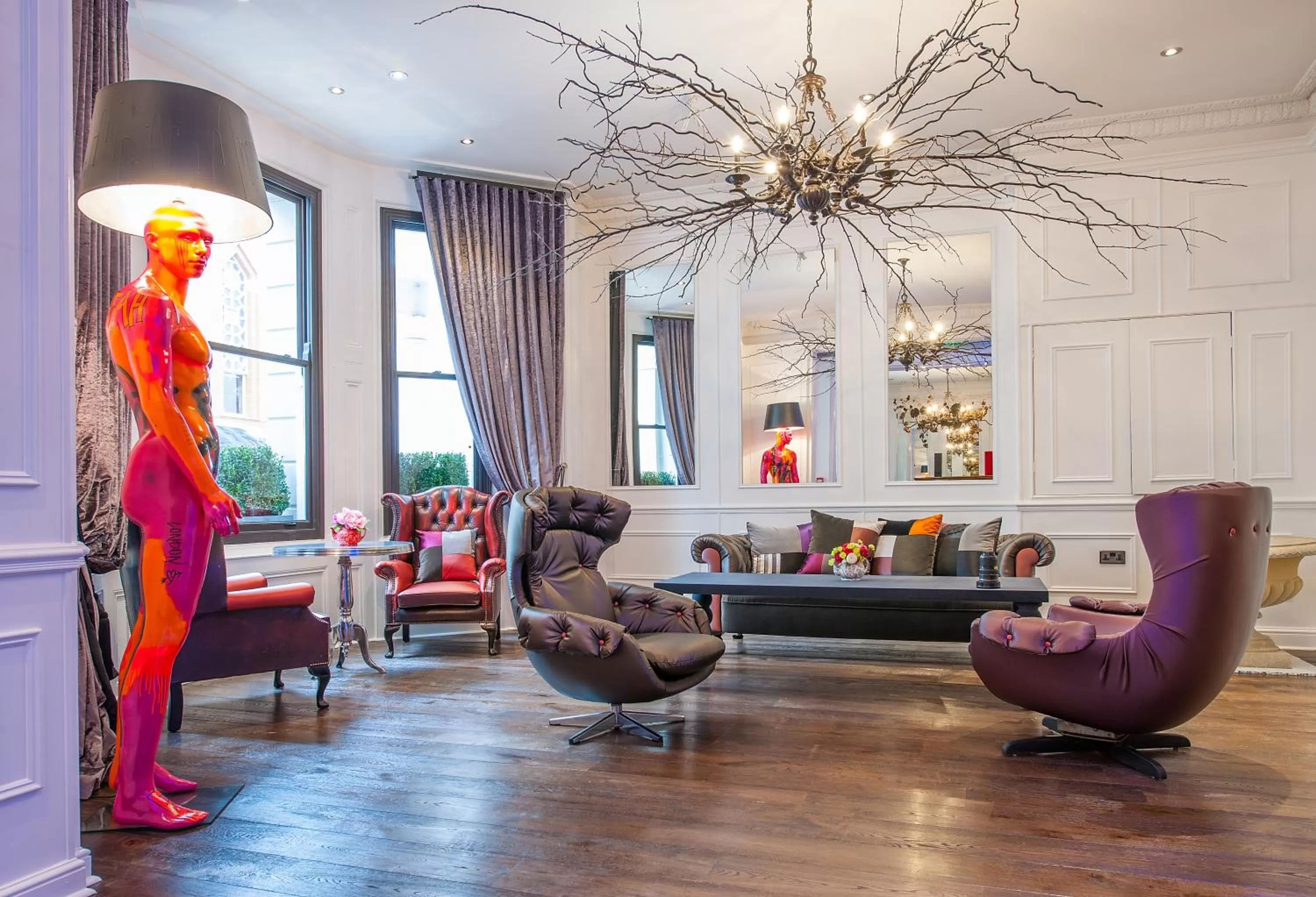 Lobby or reception in The Exhibitionist Hotel