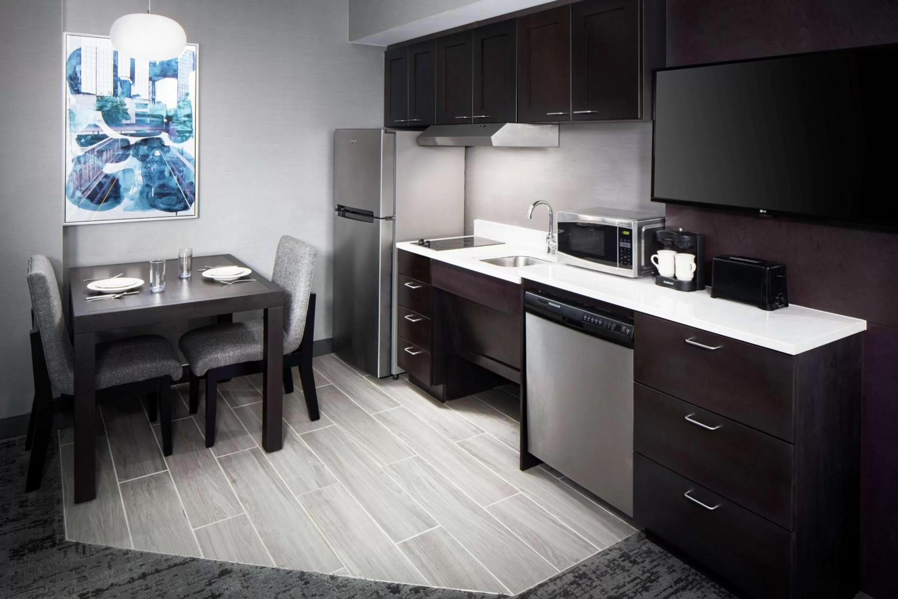 Kitchen or kitchenette in Homewood Suites by Hilton Atlanta Lenox Buckhead