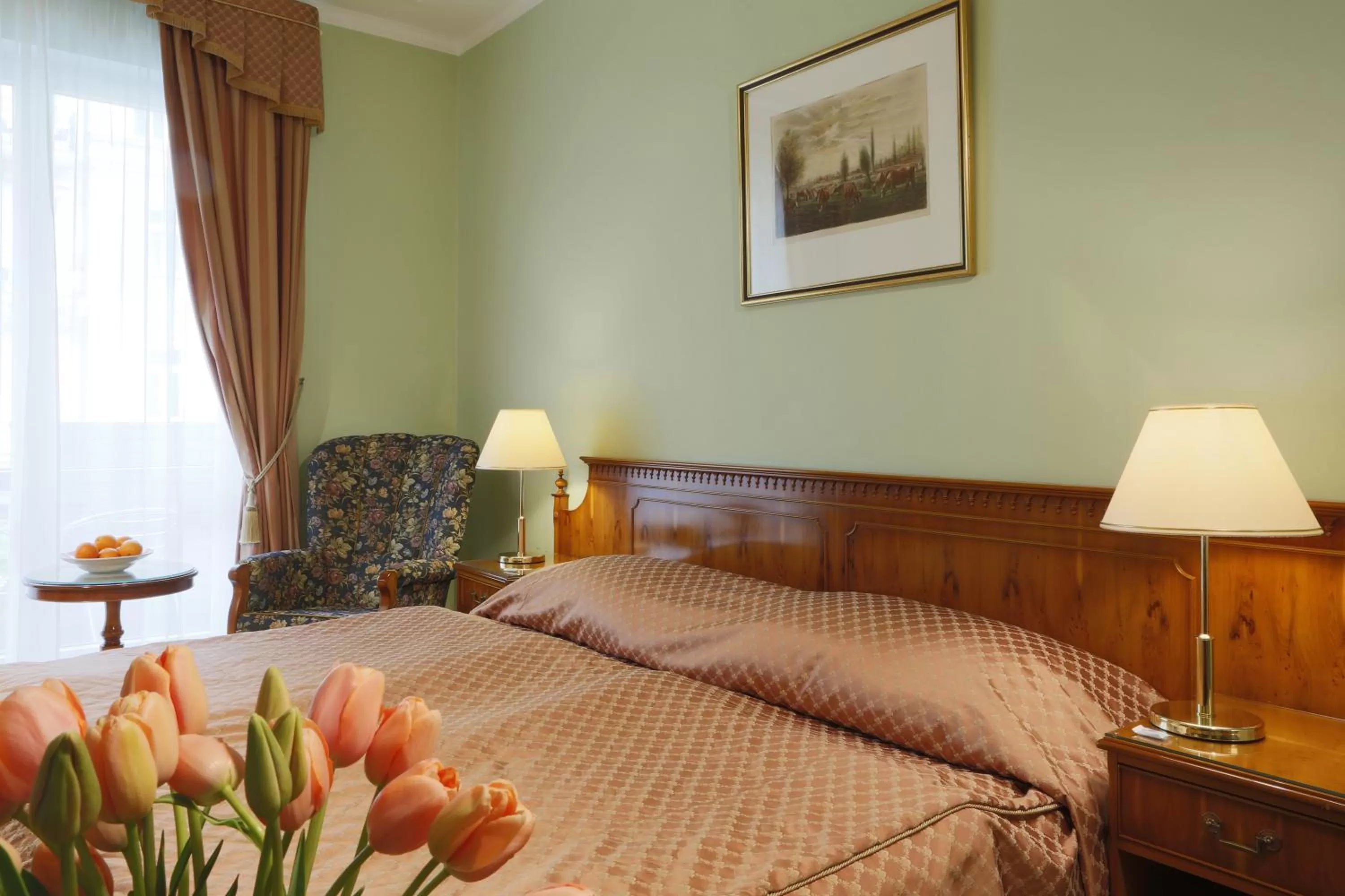 Bedroom, Bed in Hotel Bristol