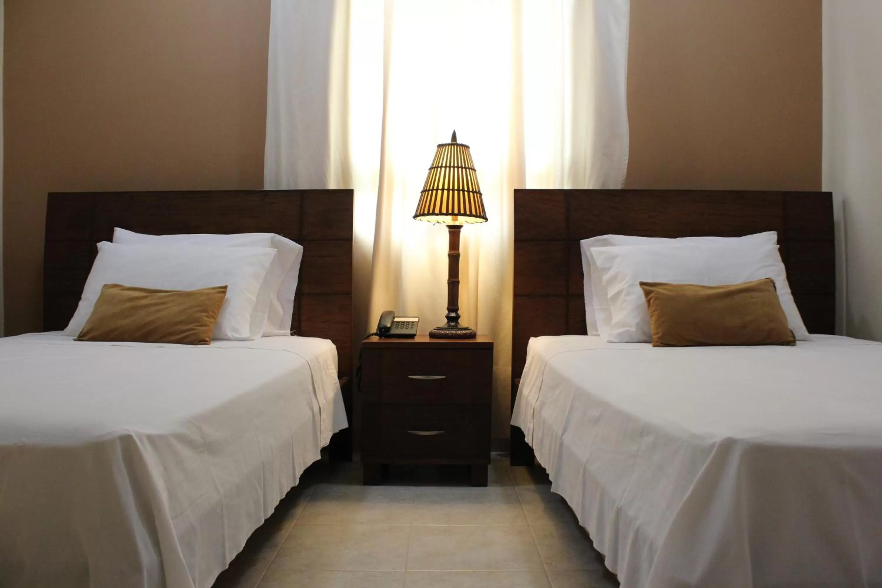 Bed in Hotel Solaris