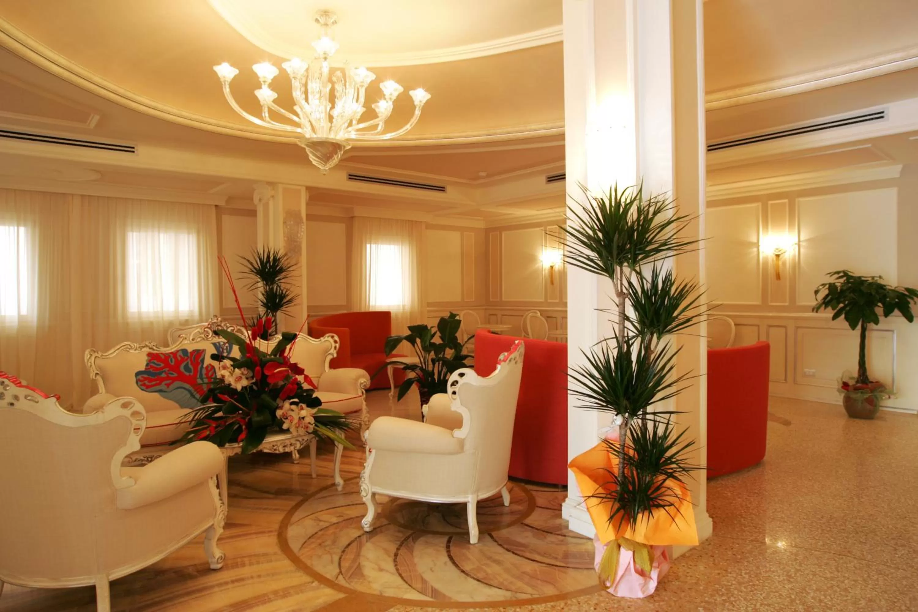 Lobby or reception in Palace Hotel Vieste