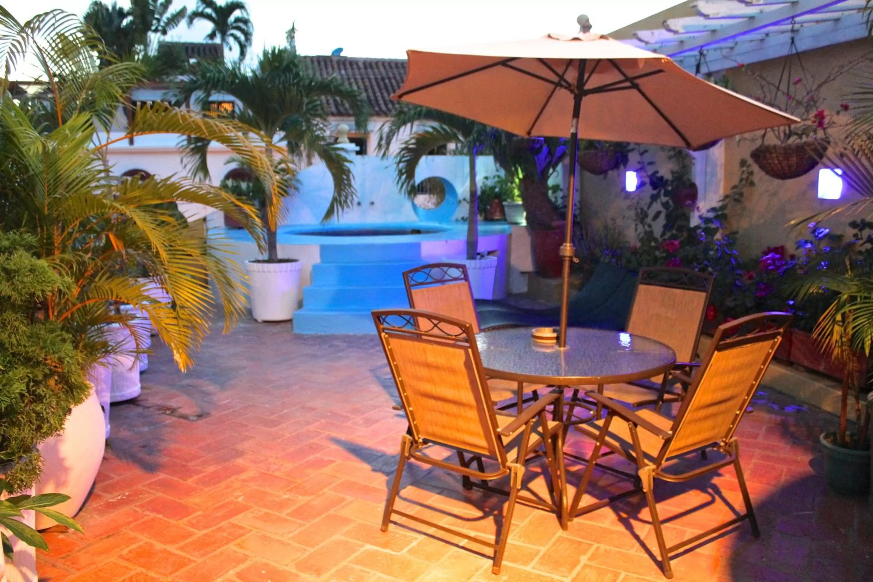 Patio, Swimming Pool in Hotel Casa Gloria Boutique