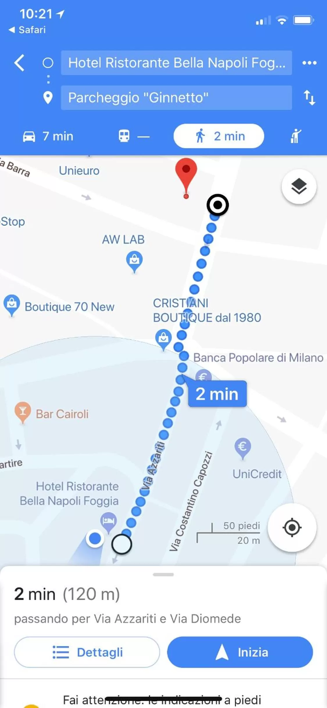 Bird's eye view in Hotel Bella Napoli ristorante & spa