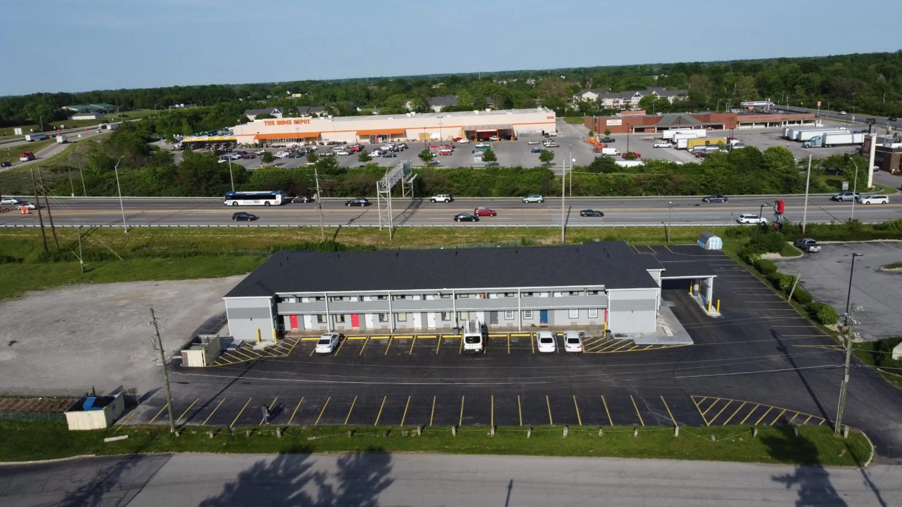 Property building in Days Inn by Wyndham Indianapolis East Post Road