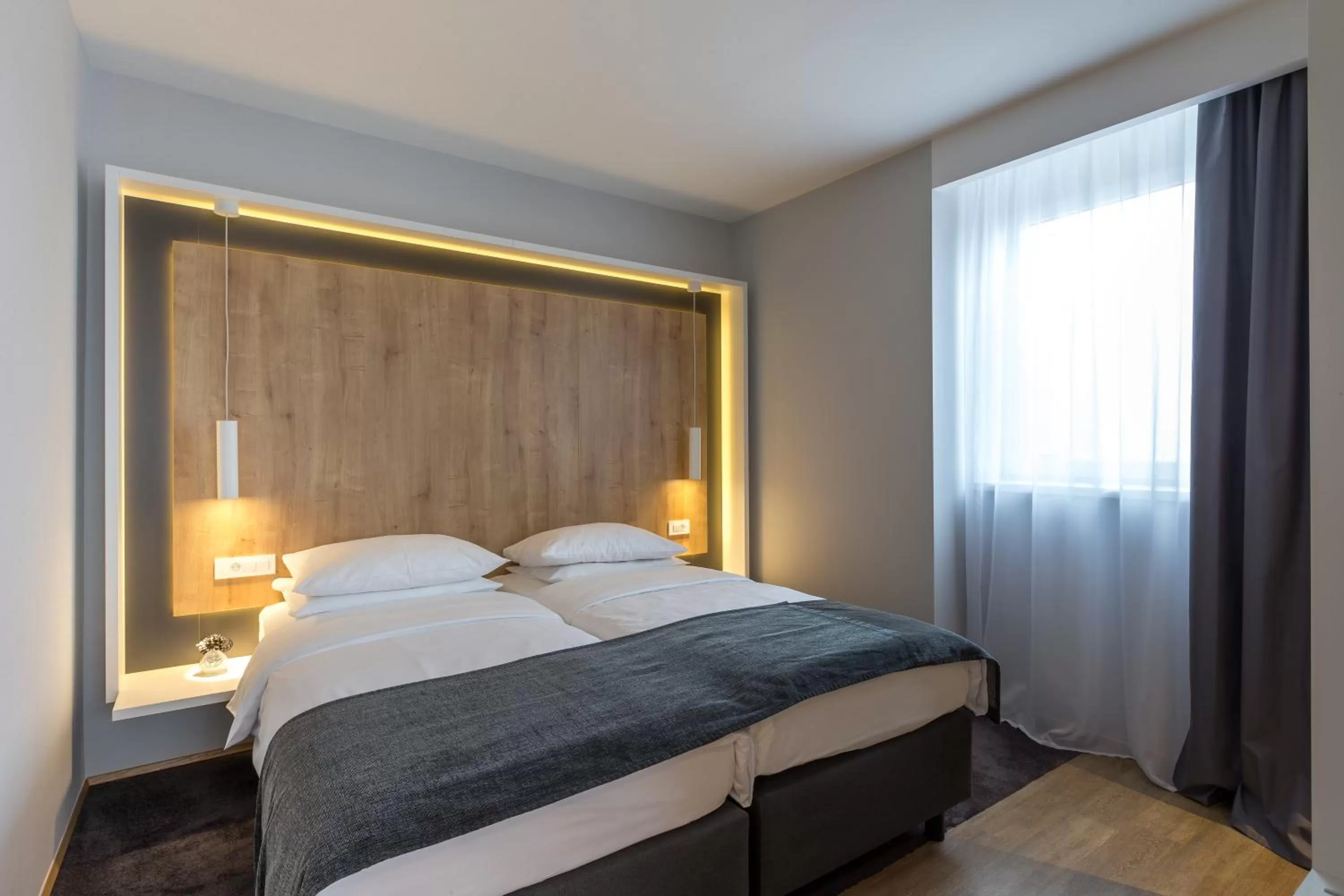 Bedroom, Bed in M Hotel