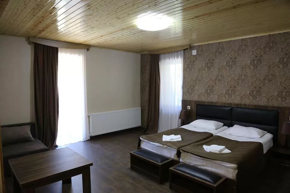 Bedroom, Bed in Hotel Shgedi Mestia