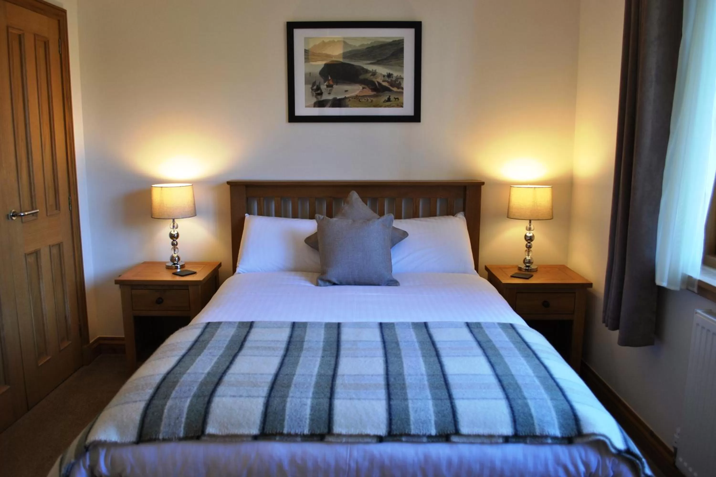 Bed in Orchard House Bed and Breakfast