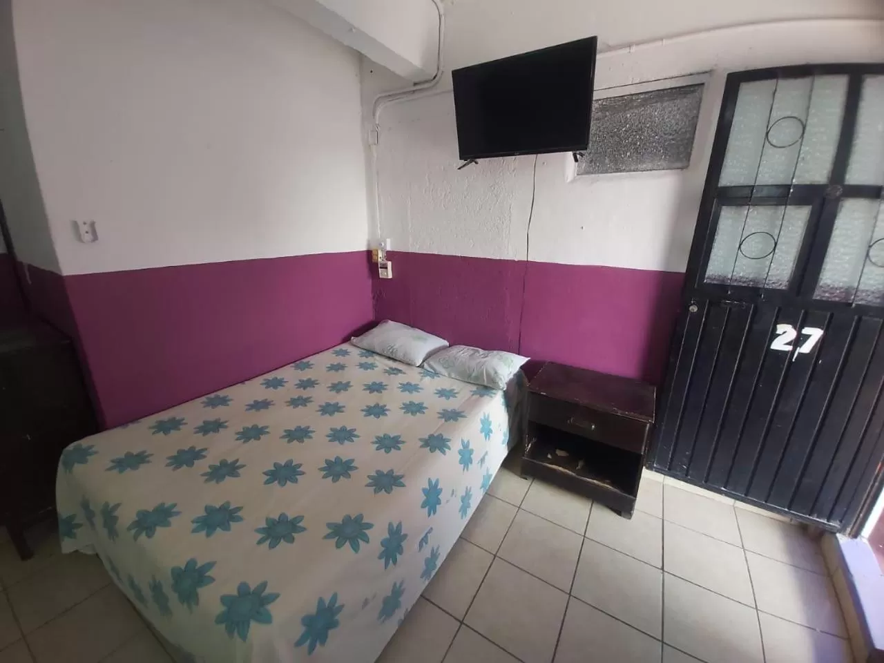 Bed in Hotel Ayalamar Manzanillo