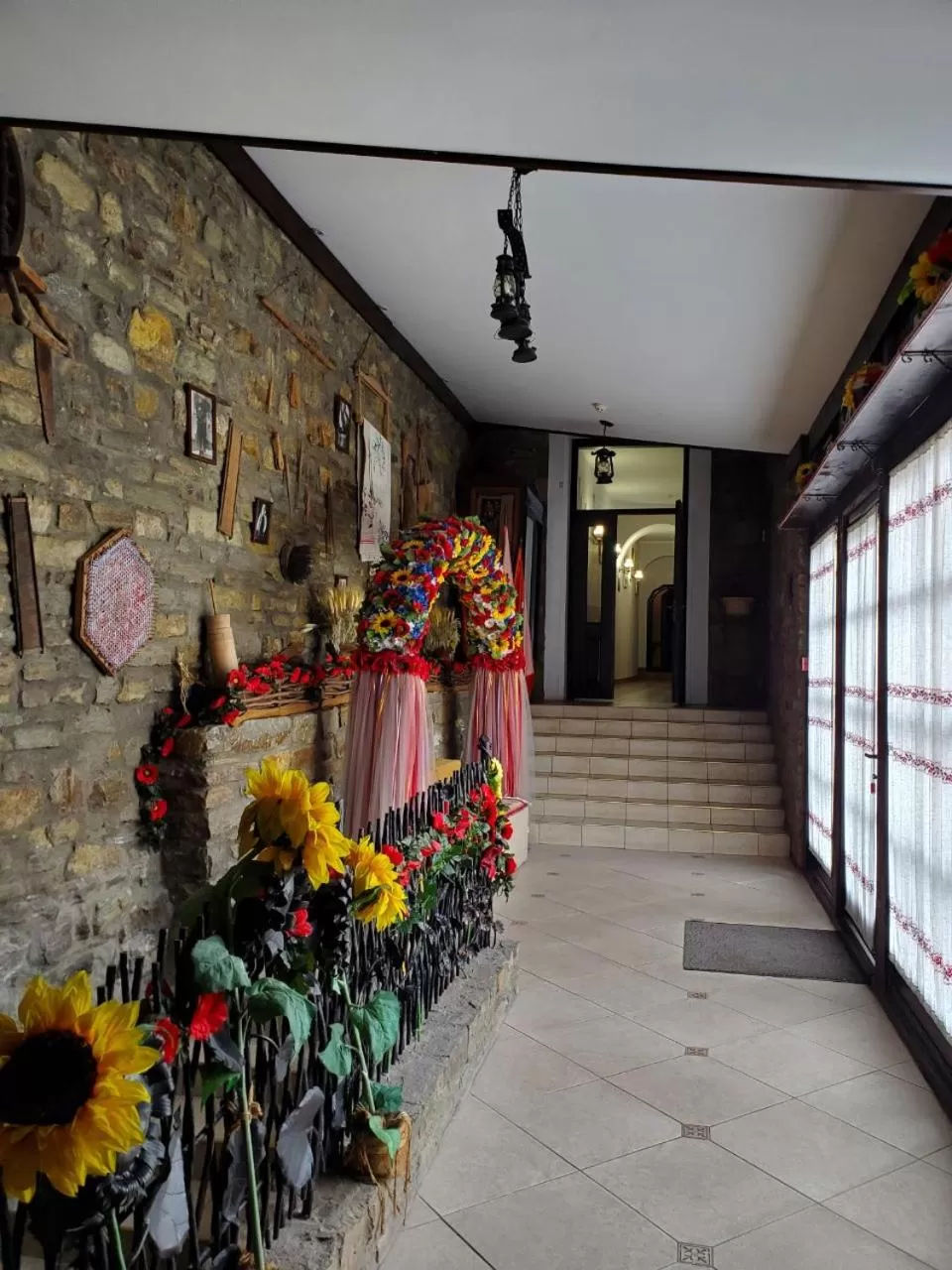 Decorative detail in Hetman Hotel