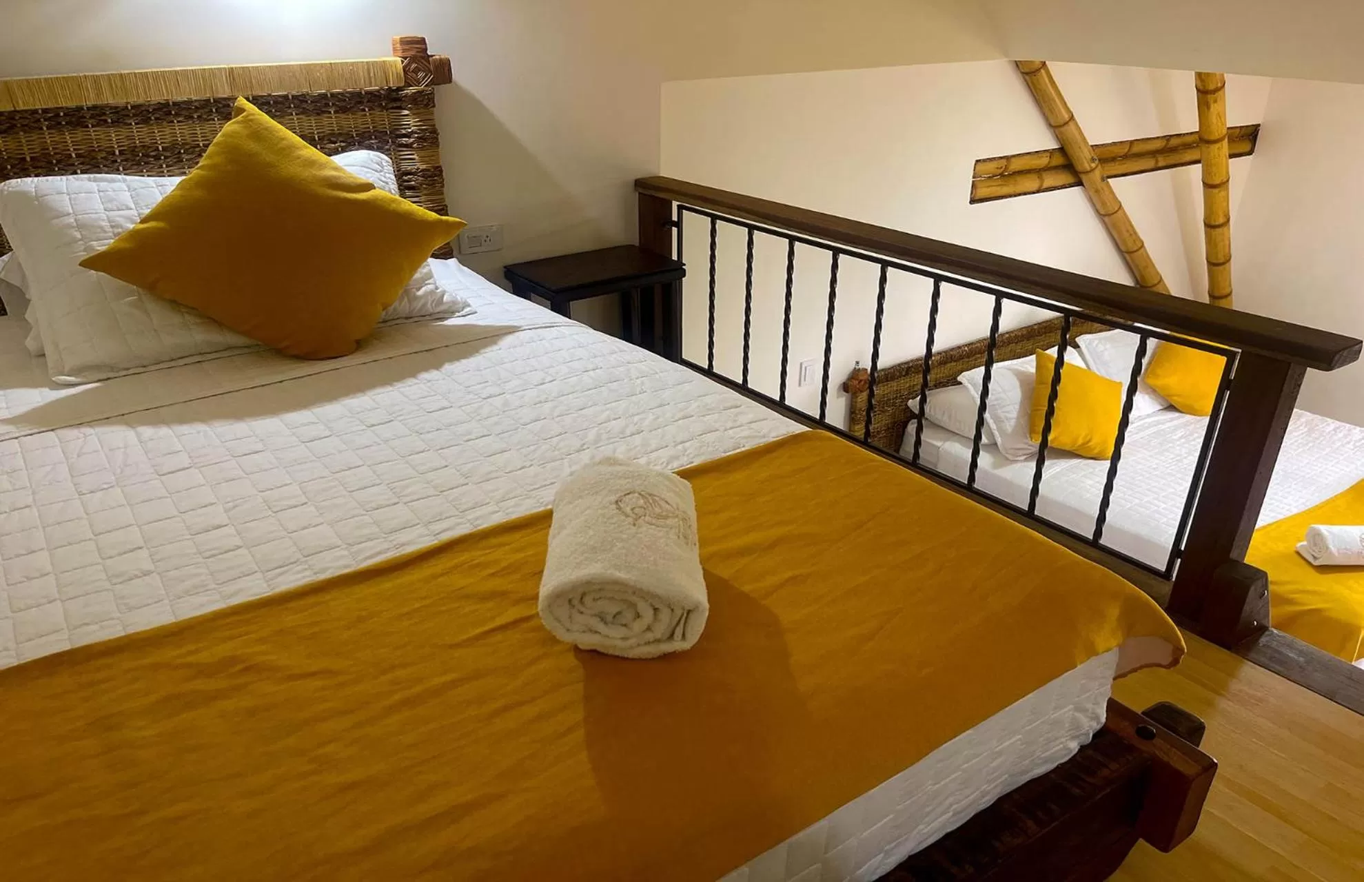 Bed in La Victoria Hotel Campestre