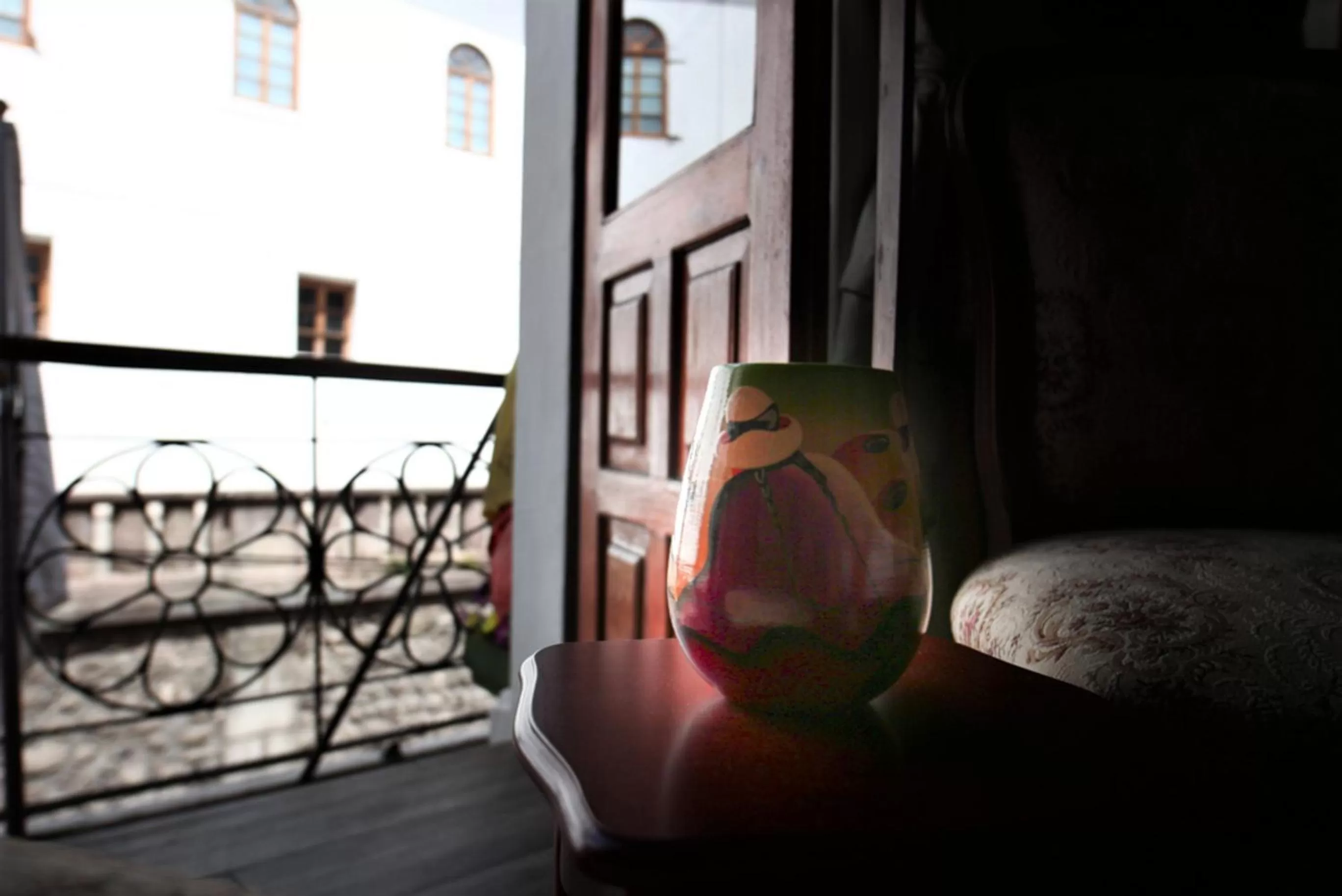 Decorative detail in Hotel Colonial San Agustin