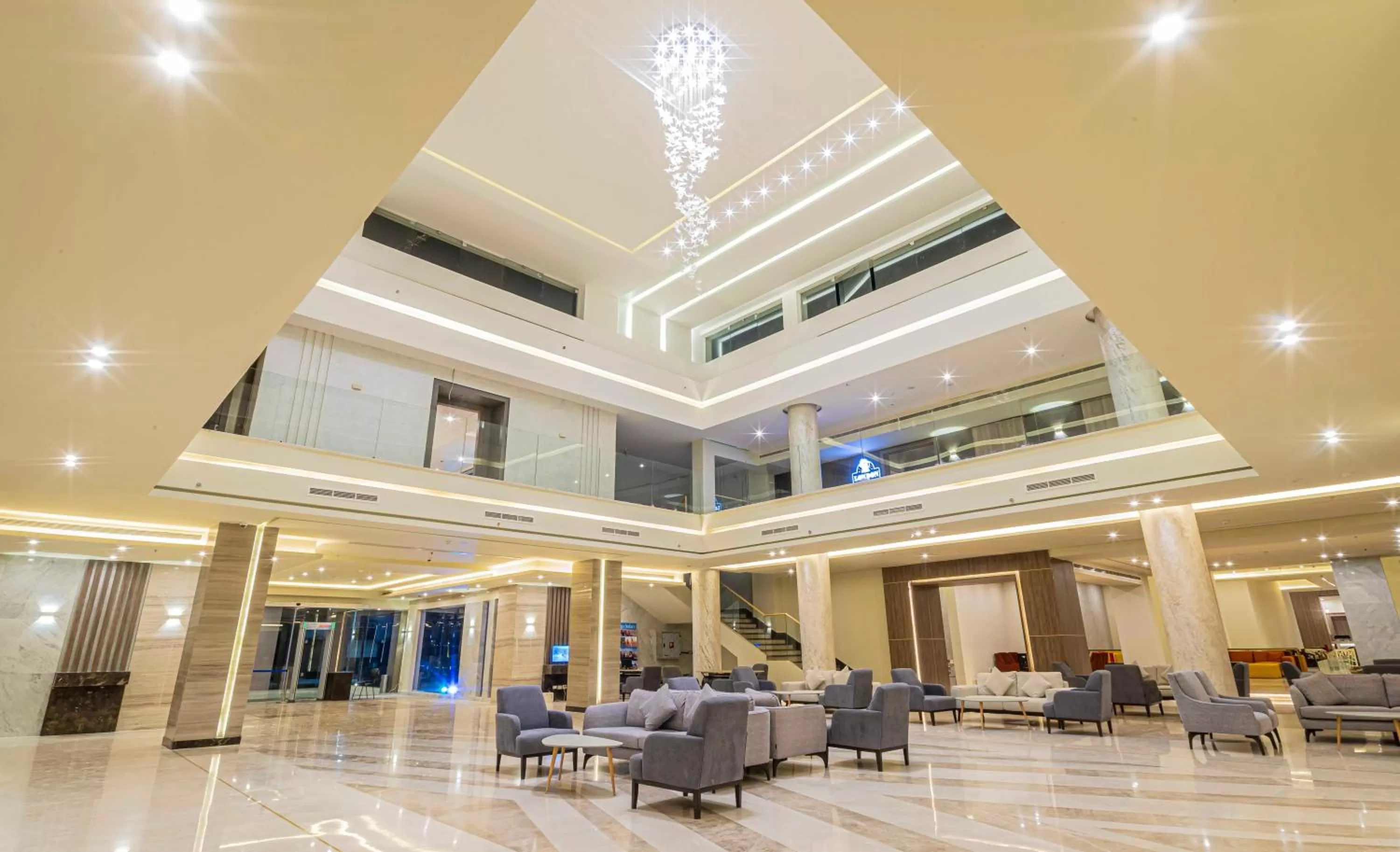 Lobby or reception in Amarina Abu Soma Resort & Aquapark