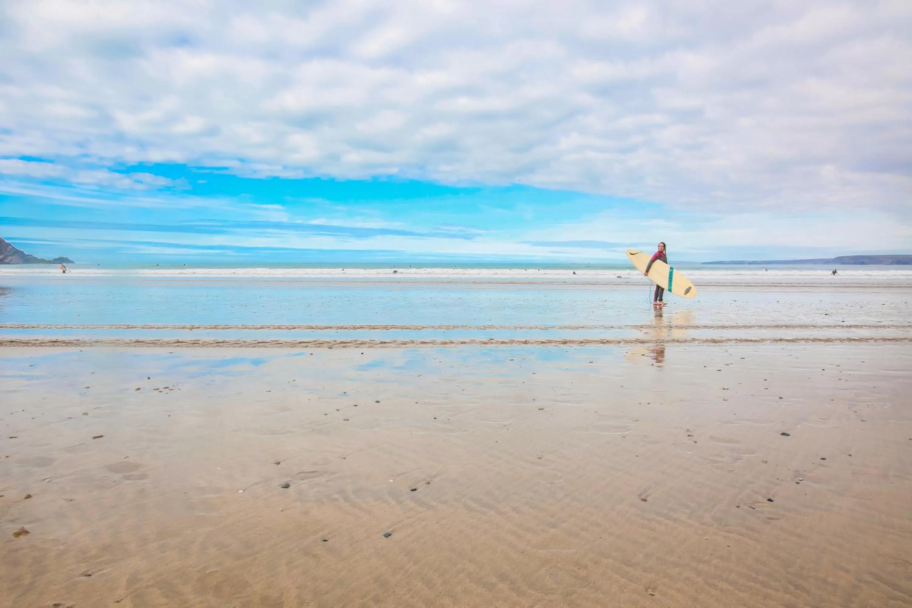 Beach in St Christopher's Inn Newquay