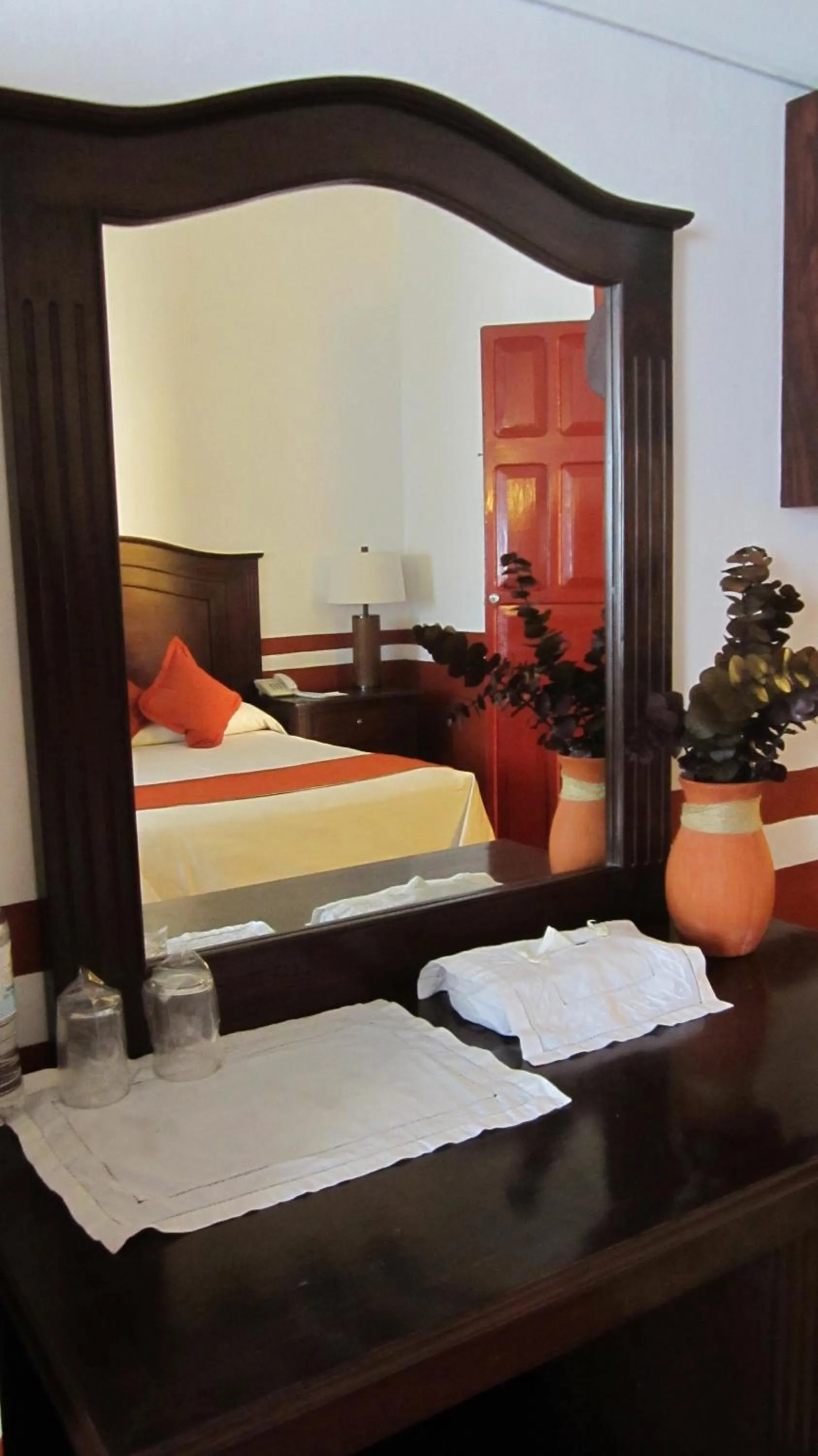 Decorative detail, Bed in Castelmar Hotel