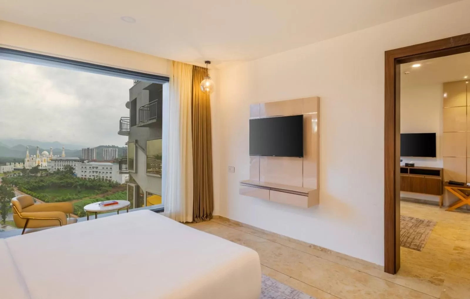 View (from property/room), Bed in Fezinn Hotel - Best Wayanad Hotel in 2024