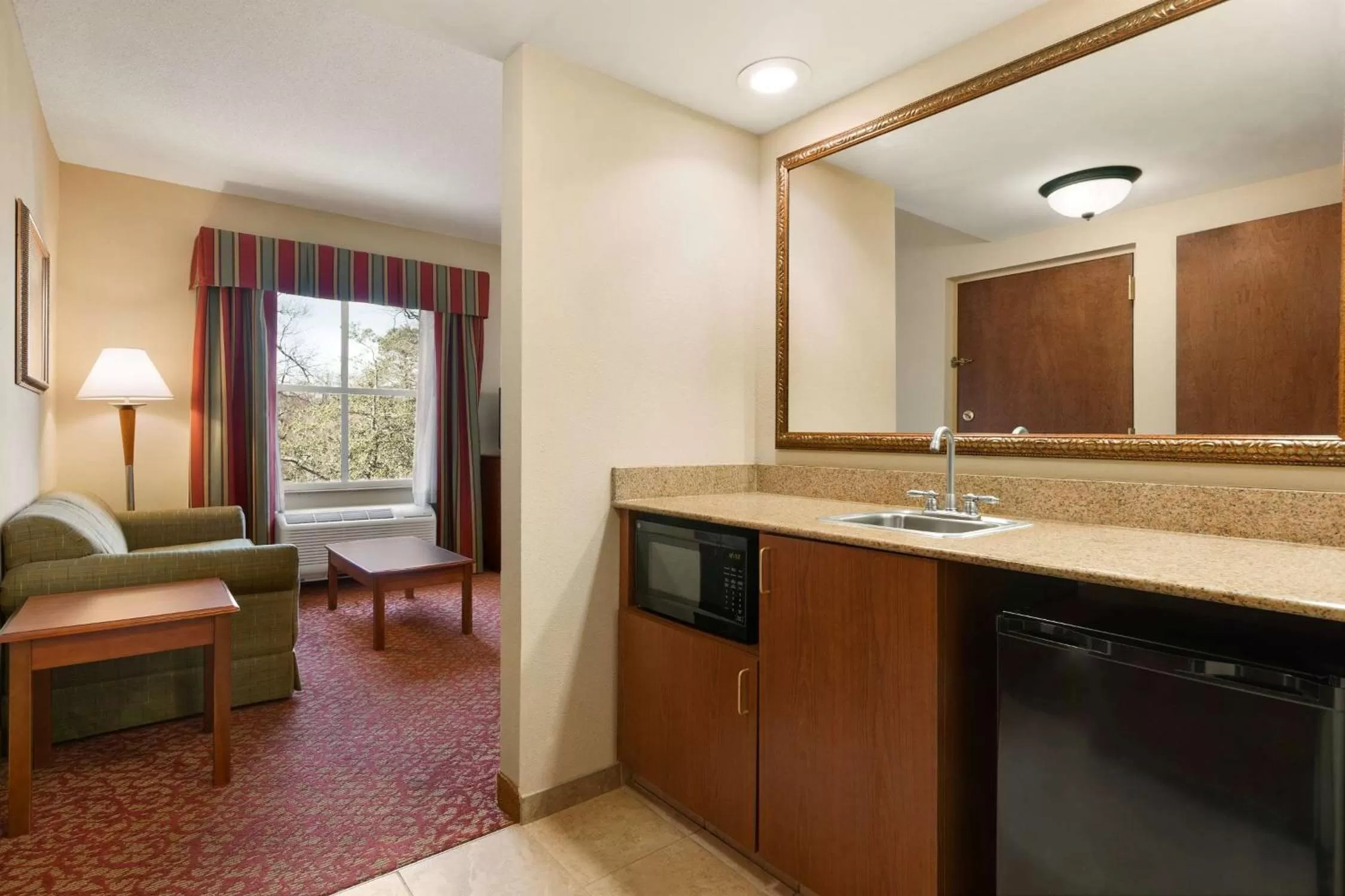 Kitchen or kitchenette in Hampton Inn & Suites Williamsburg Historic District