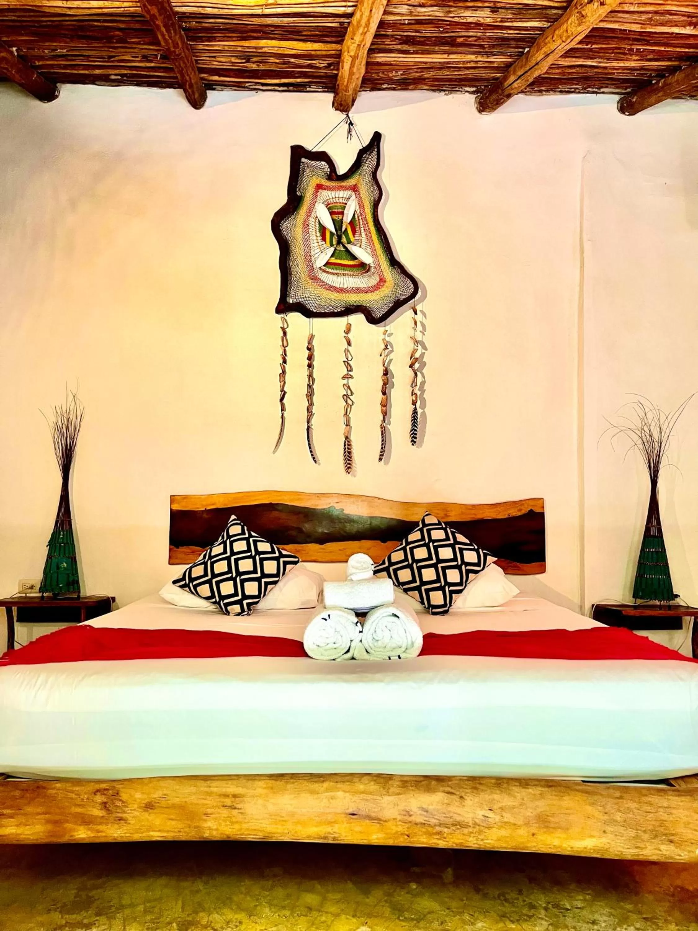 Bedroom in Pacha Tulum Boutique Hotel