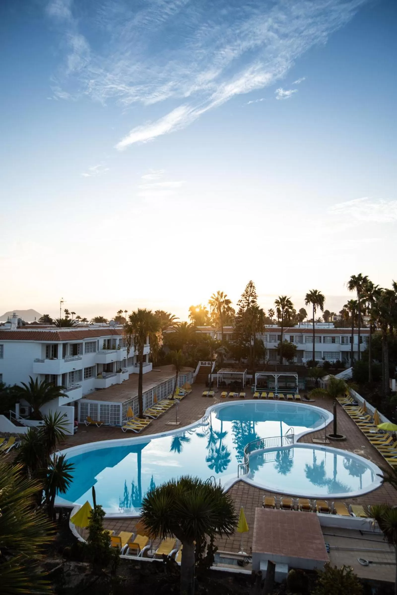 Swimming pool in Fuentepark Apartments