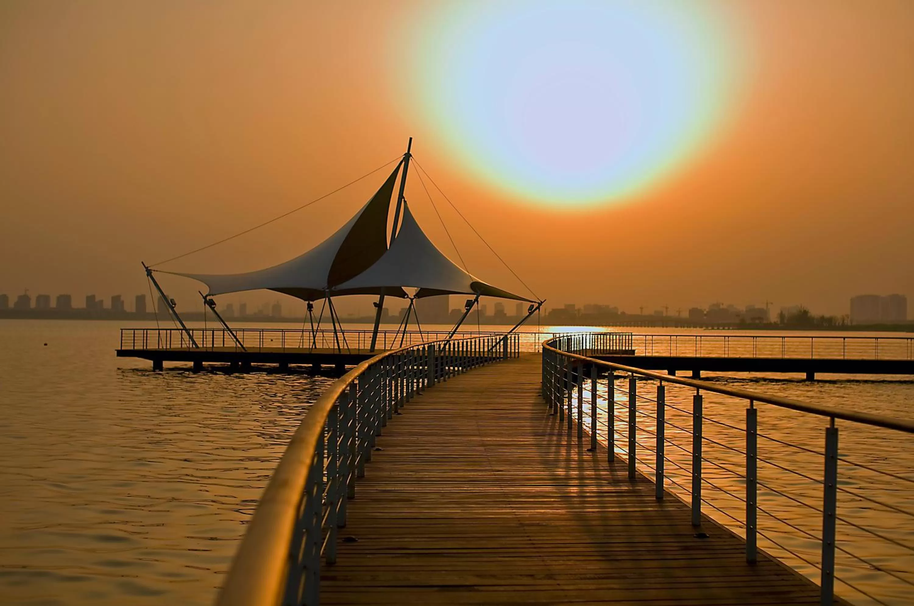 Natural landscape in Kempinski Hotel Suzhou