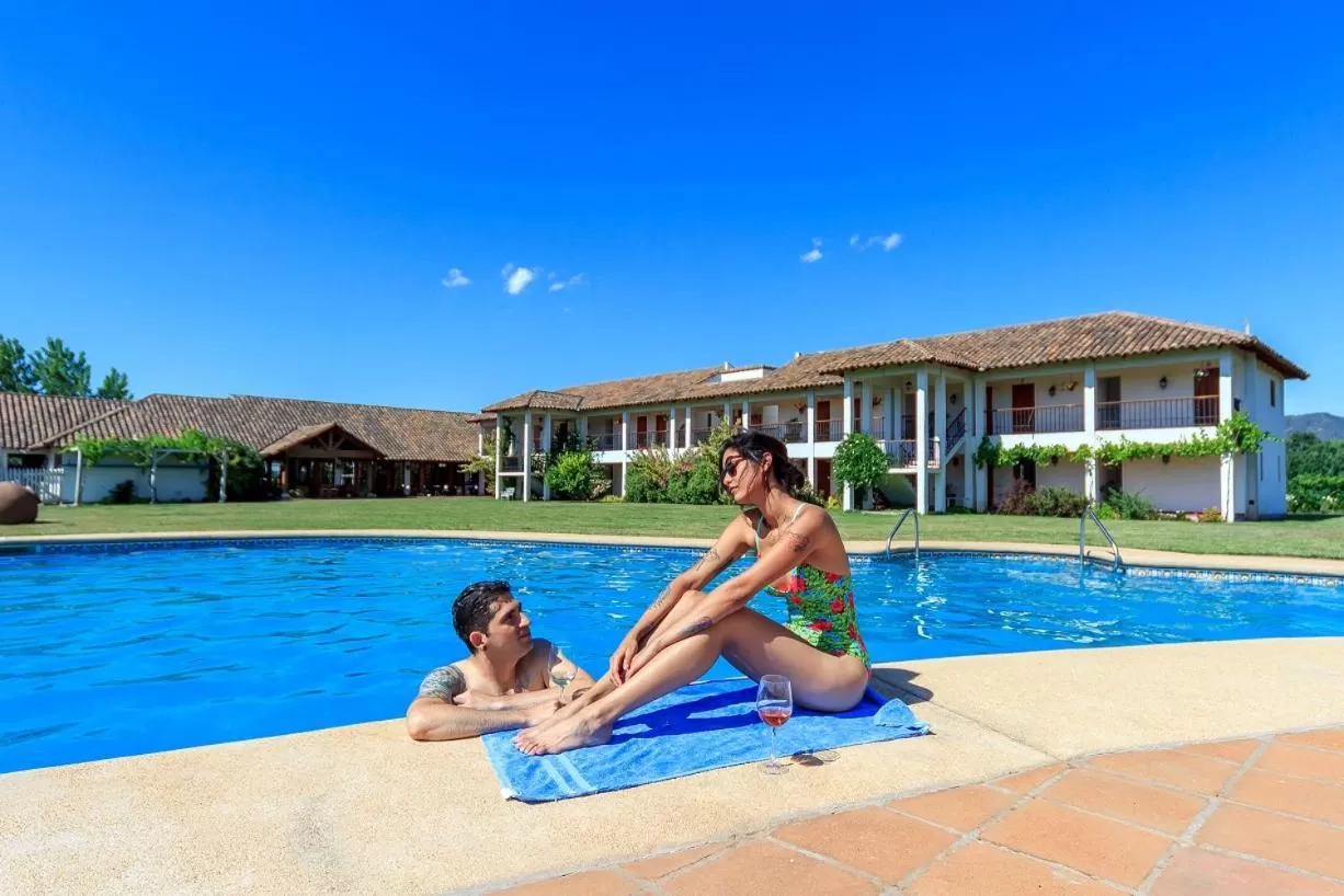 Patio in Hotel Terraviña