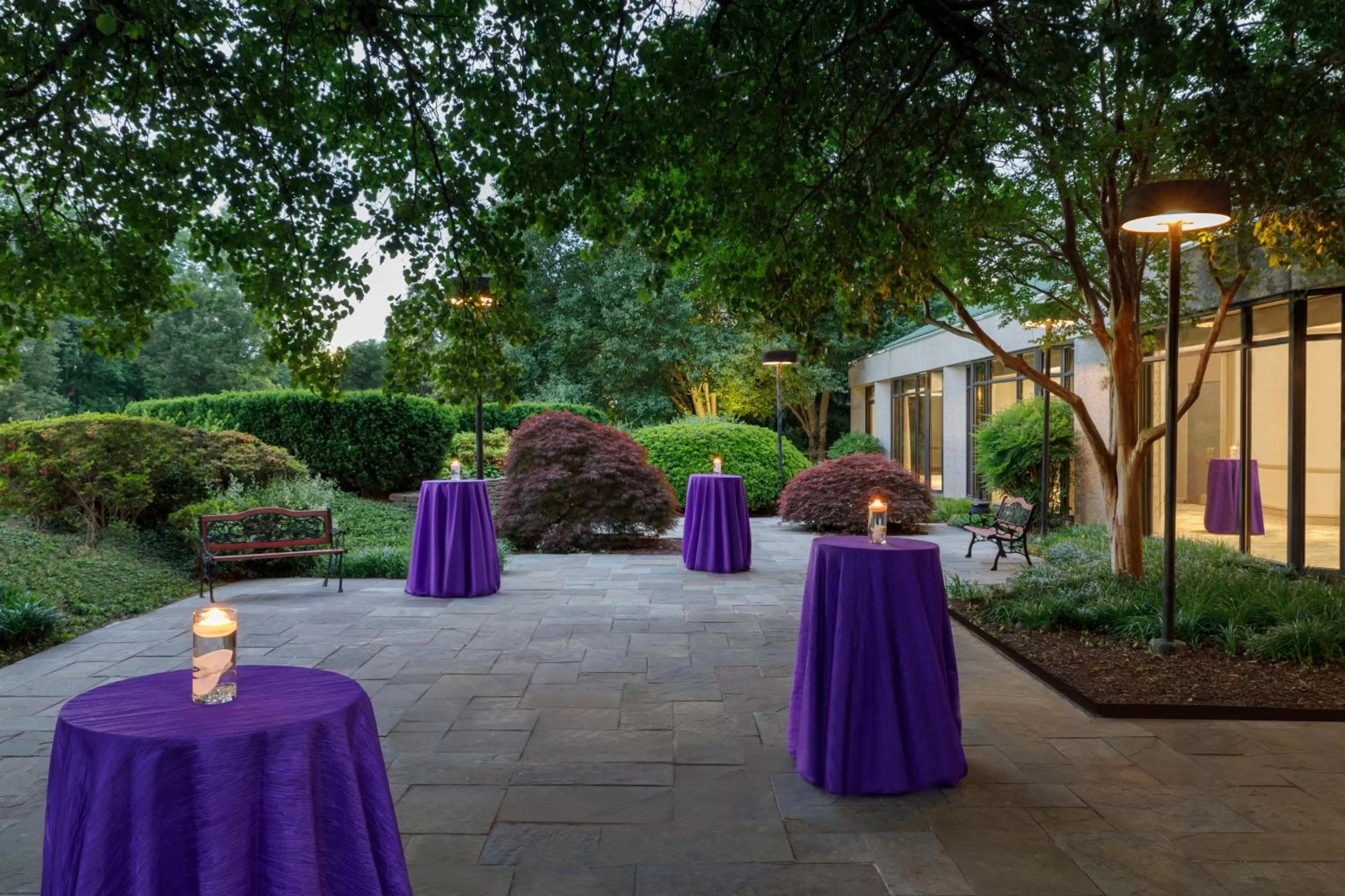Patio in Crowne Plaza College Park - Washington DC by IHG