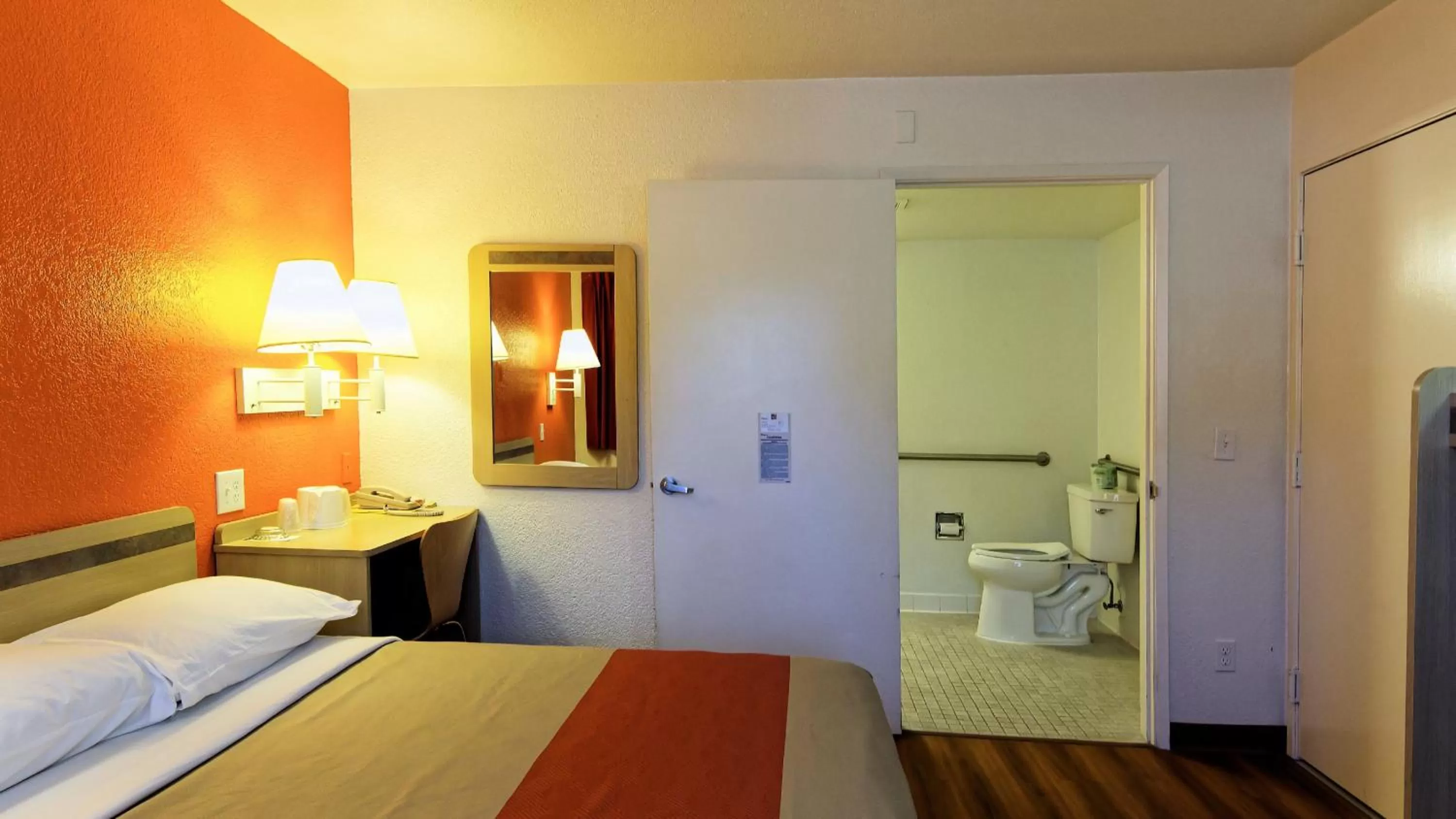 Photo of the whole room, Bed in Motel 6-Chico, CA