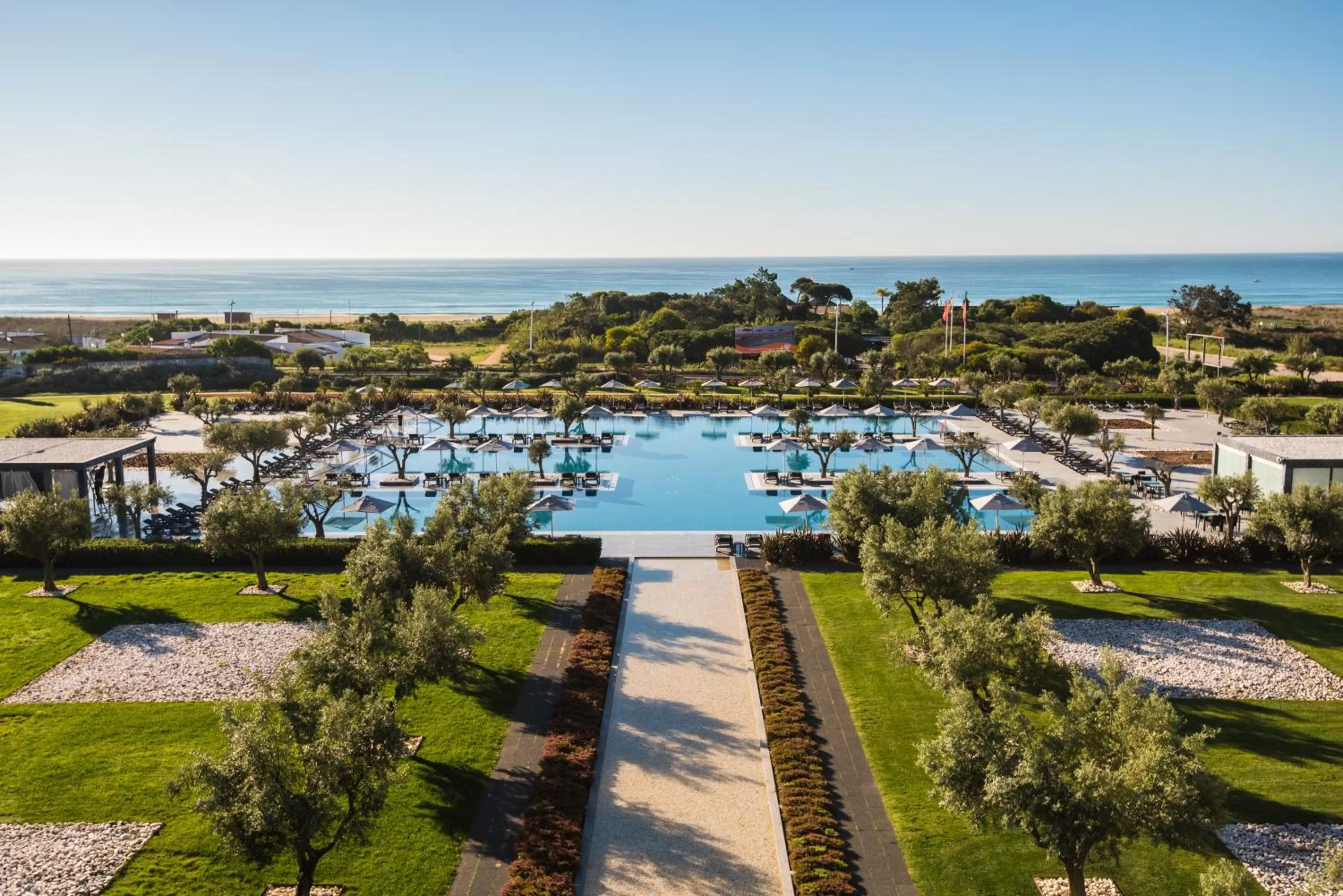 Garden view in Vila Gale Lagos