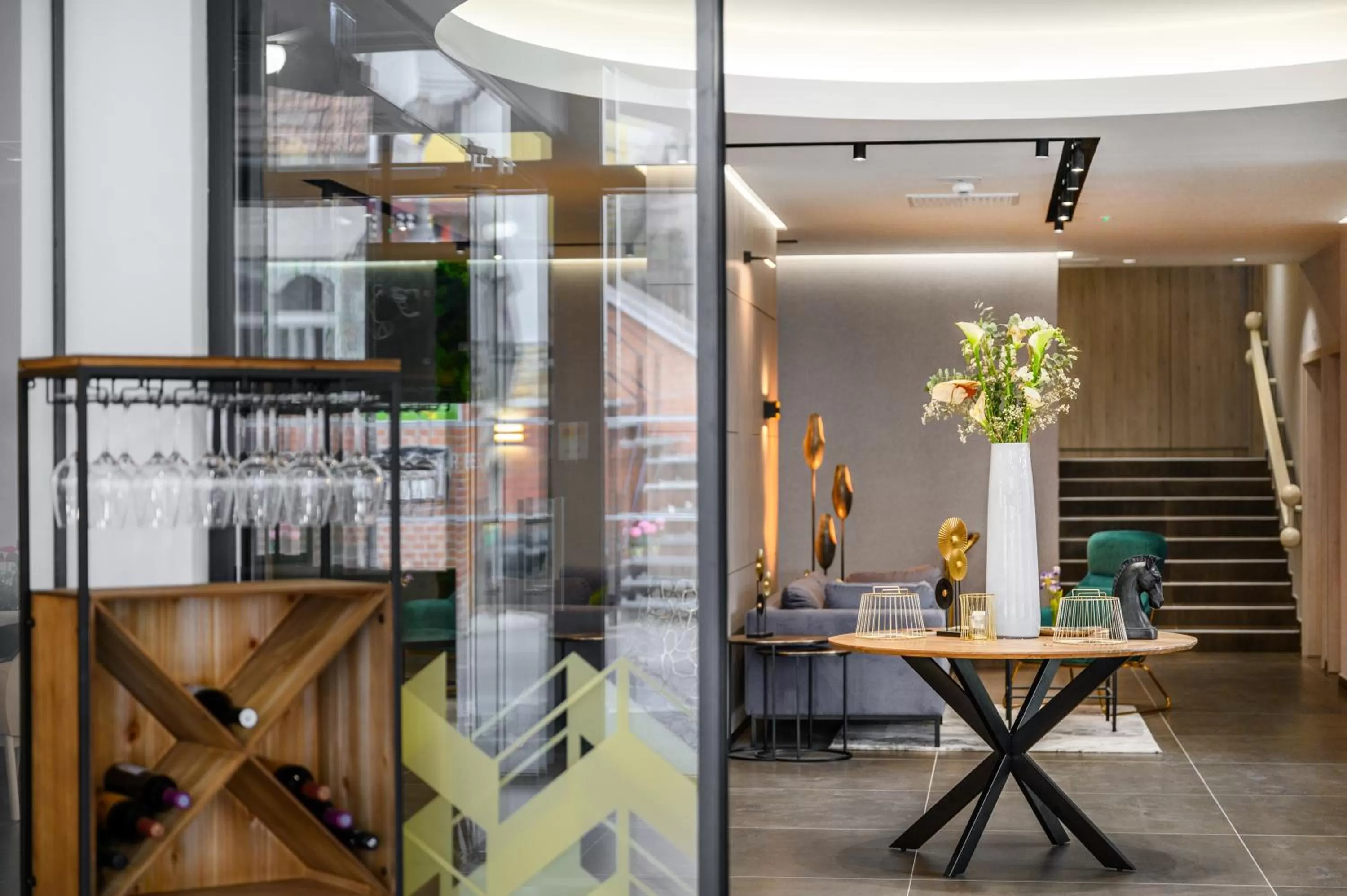 Lobby or reception in Mercure Tokaj Center