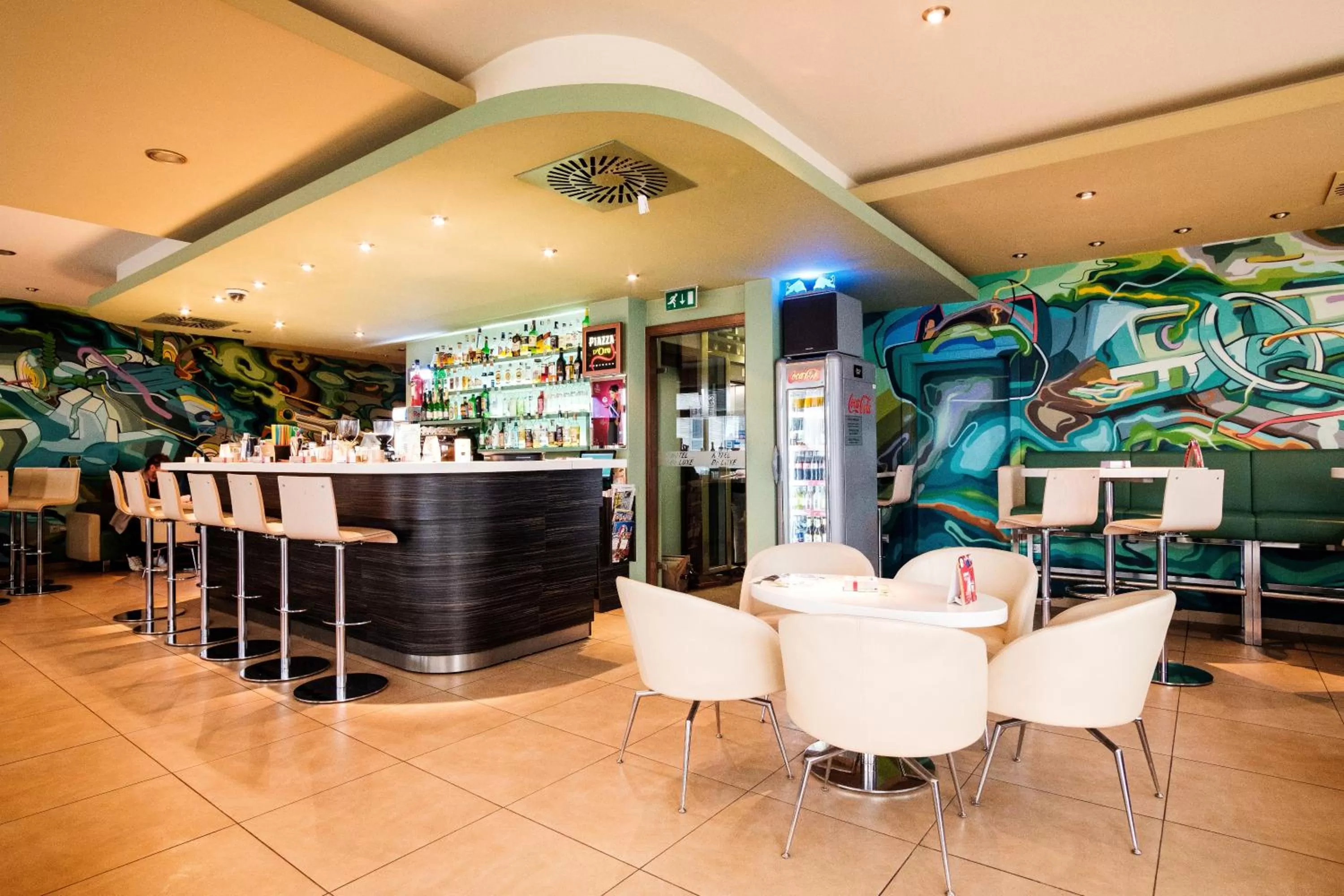 Lounge or bar in Hotel Deluxe with free Wellness and Fitness Centrum