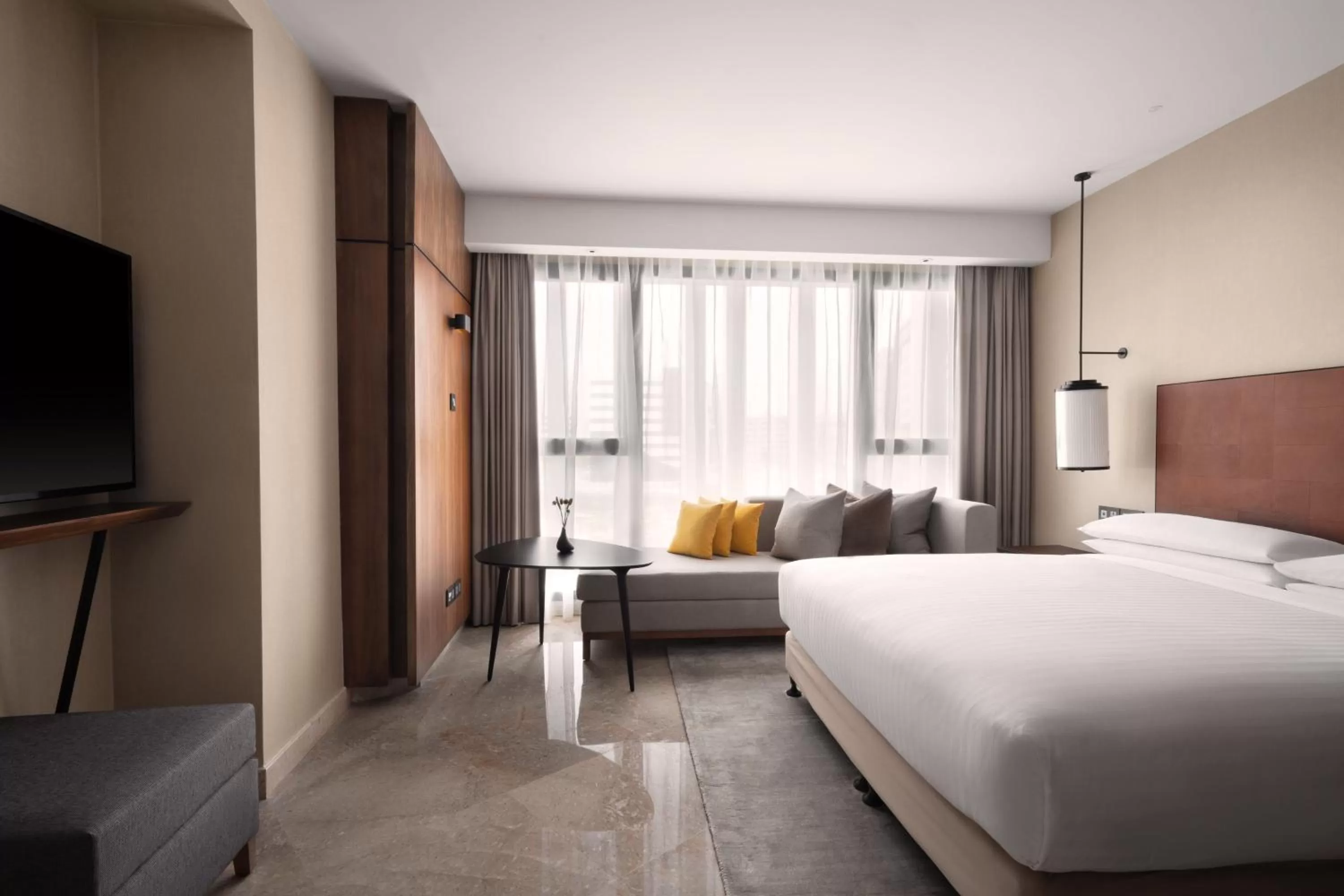 Bedroom, Bed in Tunis Marriott Hotel