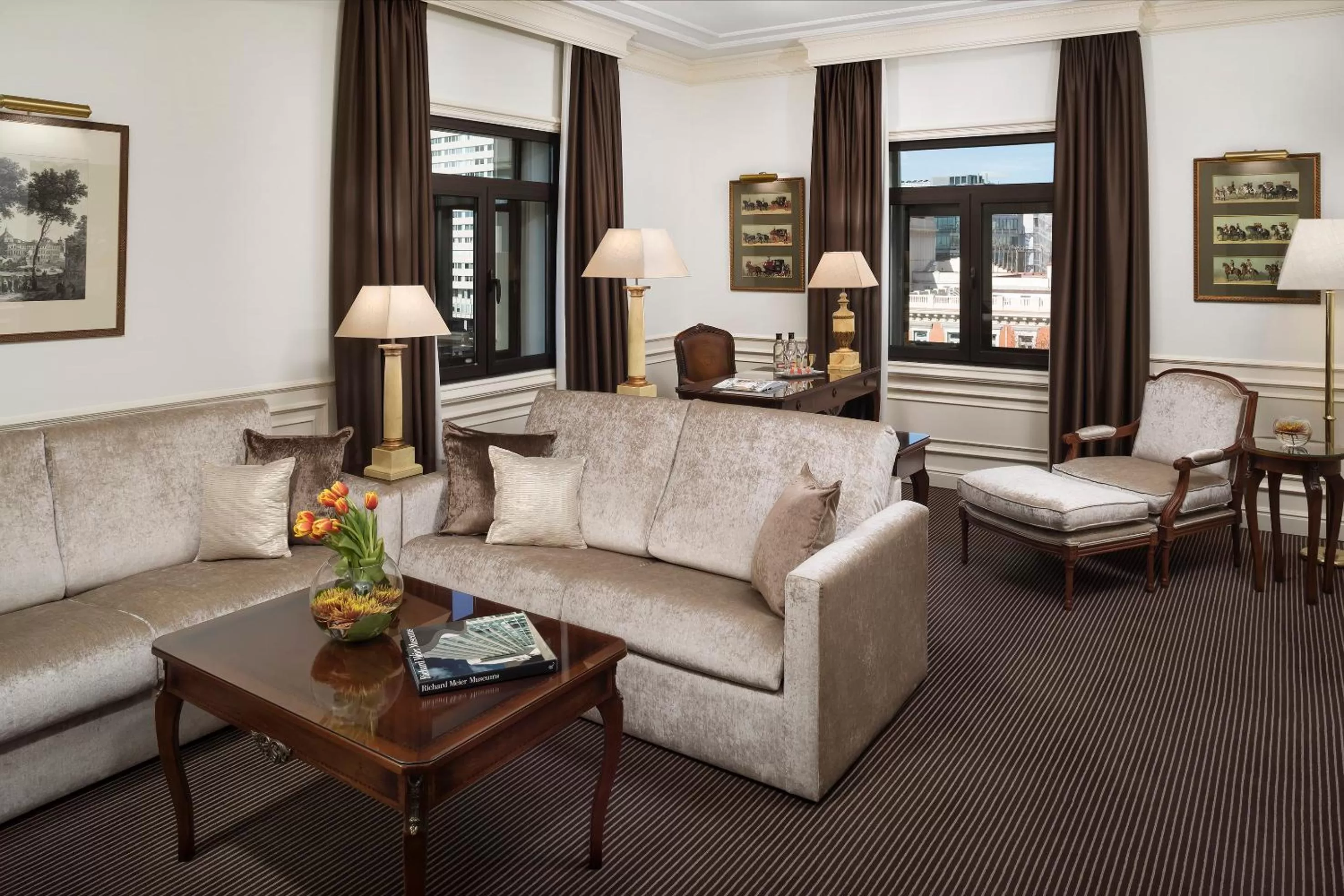 Living room in Hotel Fenix Gran Meliá - The Leading Hotels of the World