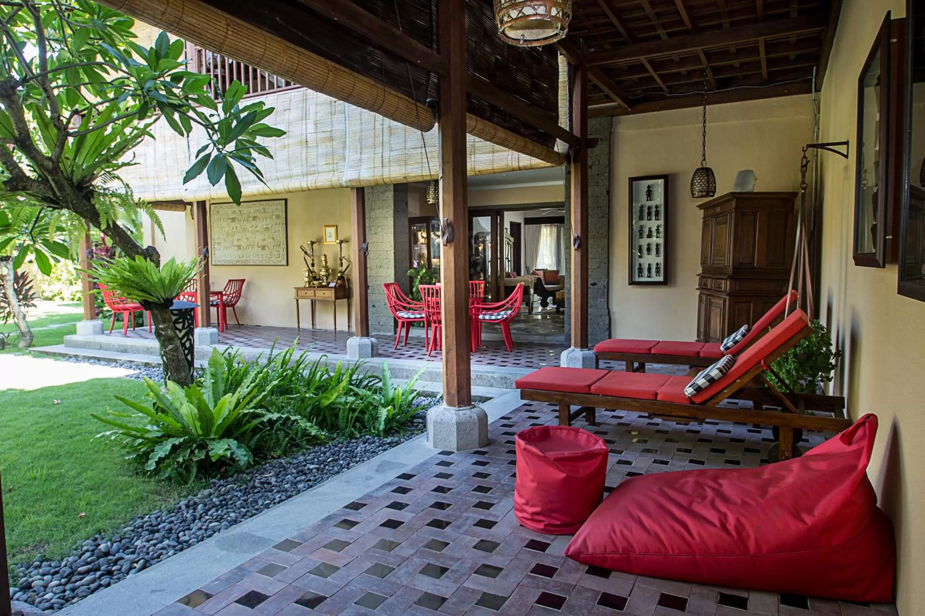 Garden in Manzelejepun Villa & Pavilion