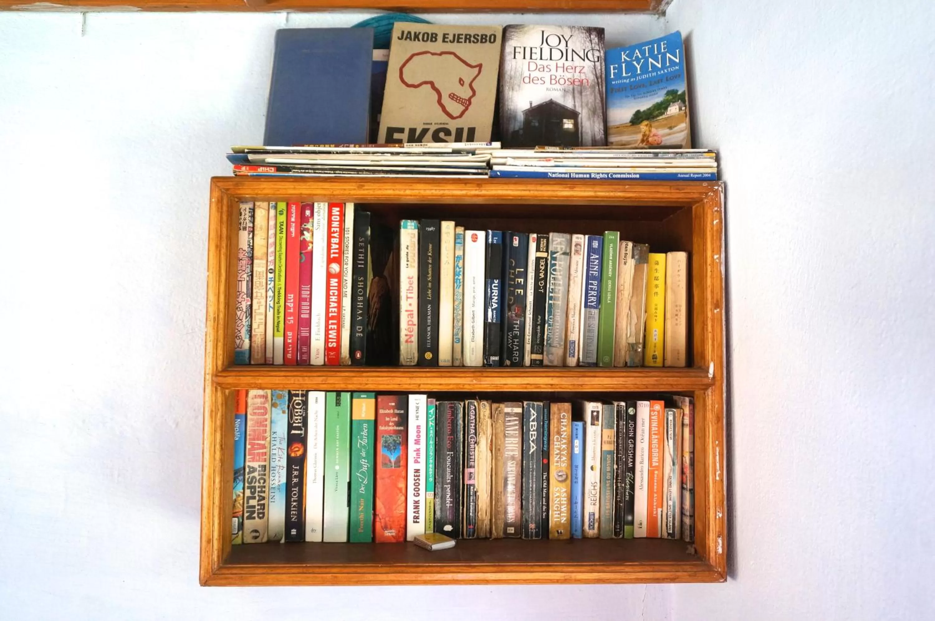 Library in New Annapurna Guest House