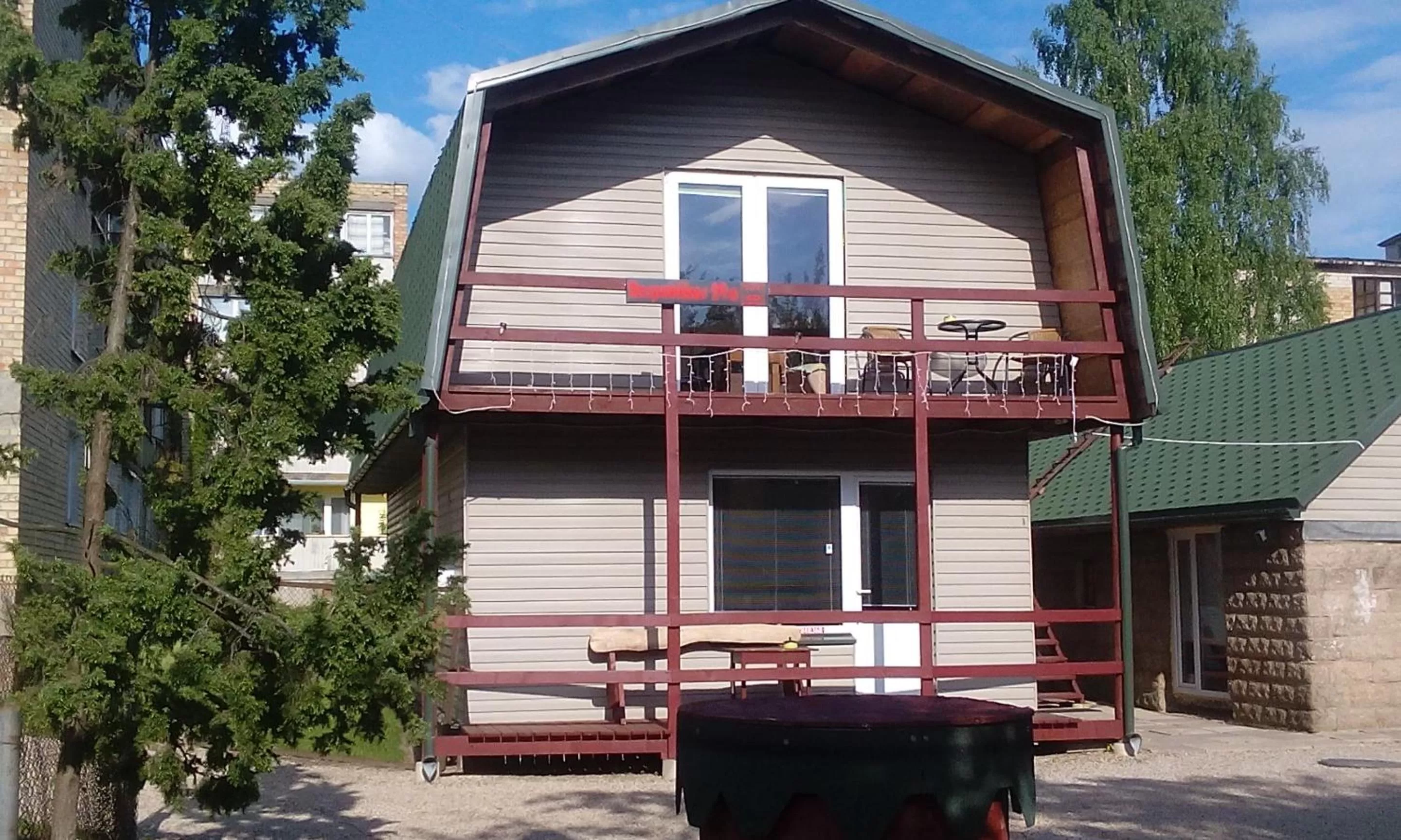 Property building in Nakvynė Rokiškyje