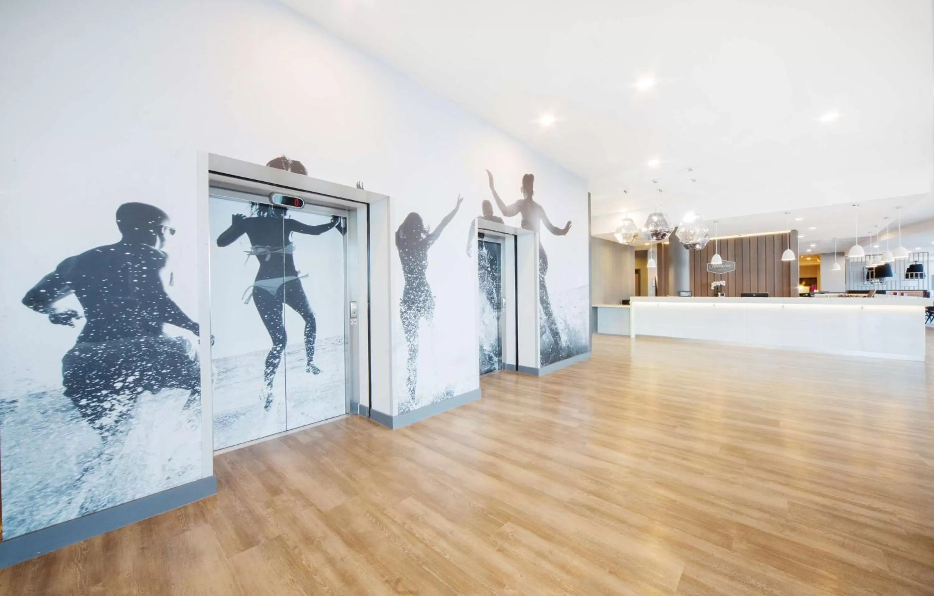 Lobby or reception in Hampton By Hilton Blackpool