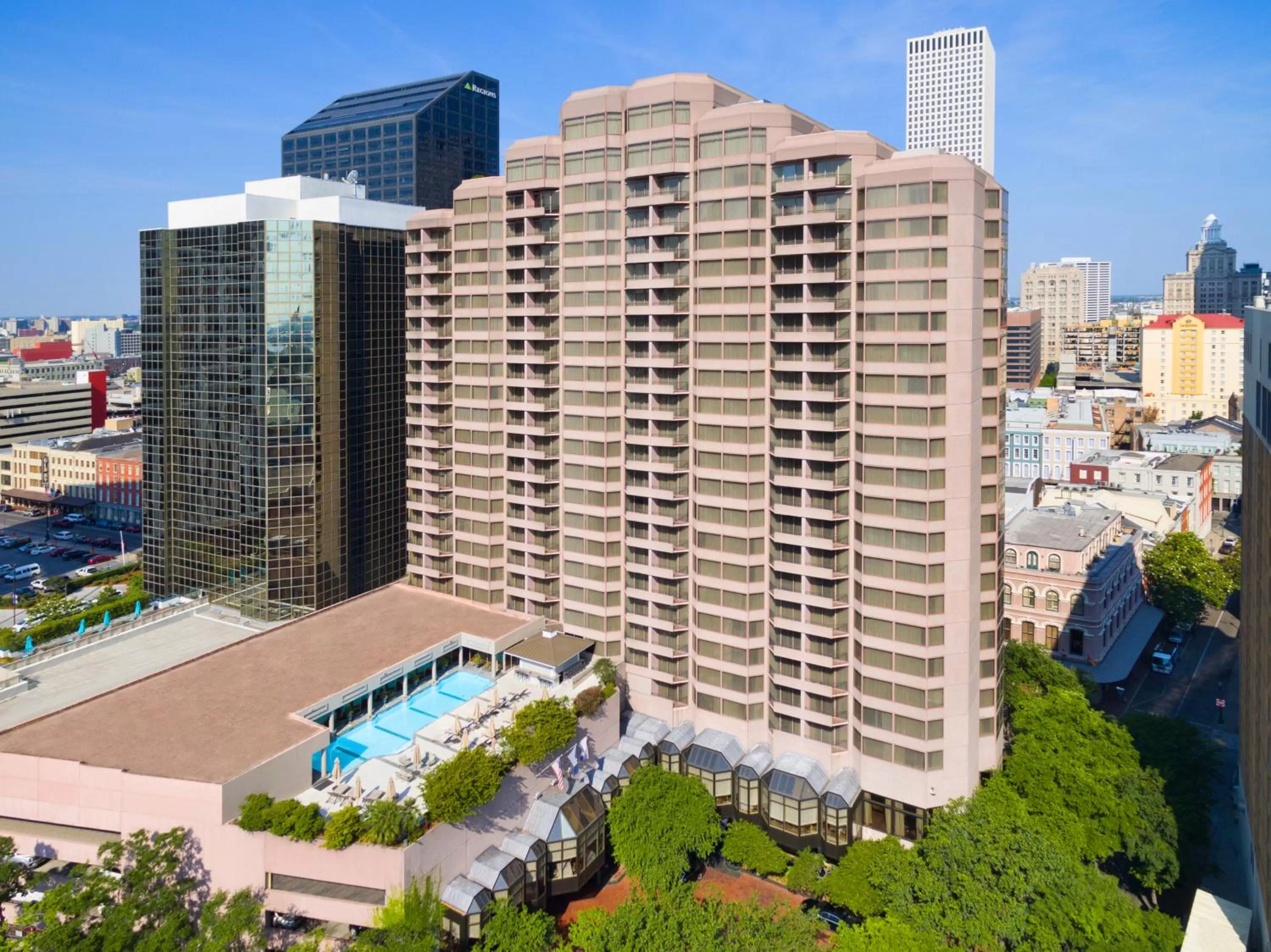 Bird's eye view in The Windsor Court