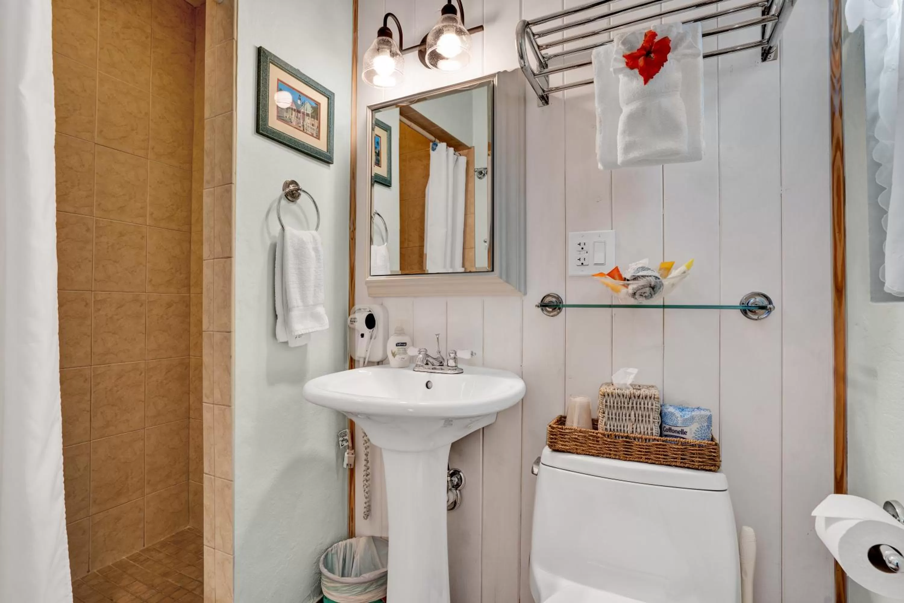 Bathroom in Island Bay Resort