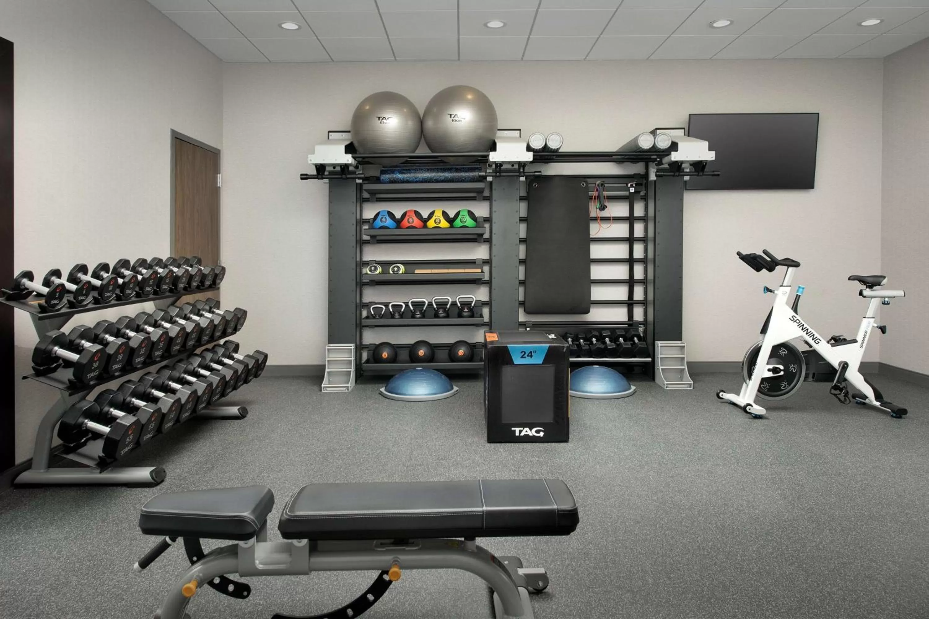 Fitness centre/facilities in Hampton Inn & Suites Lexington