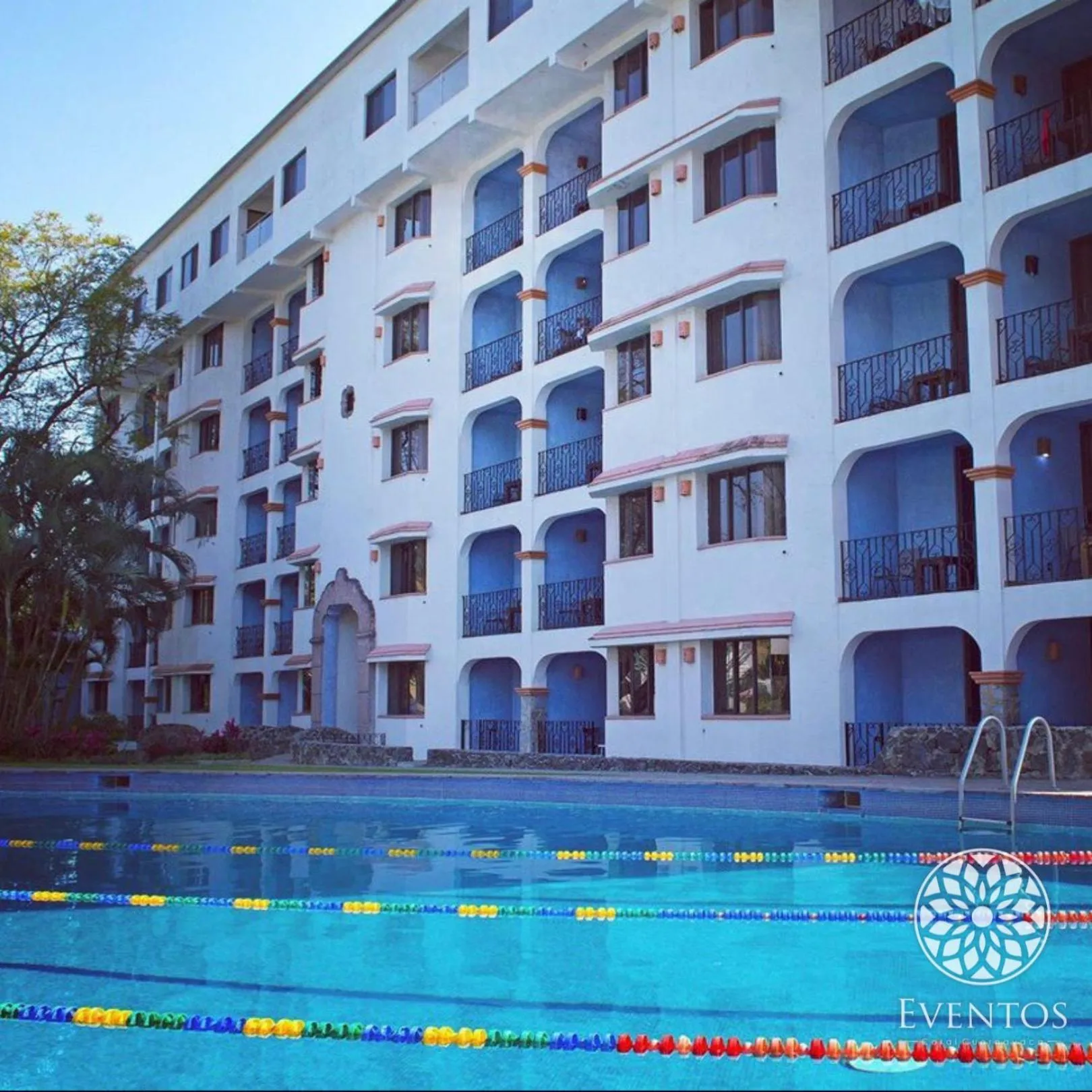 Swimming pool in Hotel Coral Cuernavaca