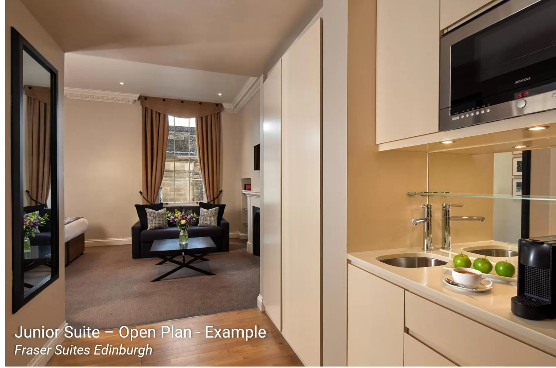 Property building in Fraser Suites Edinburgh