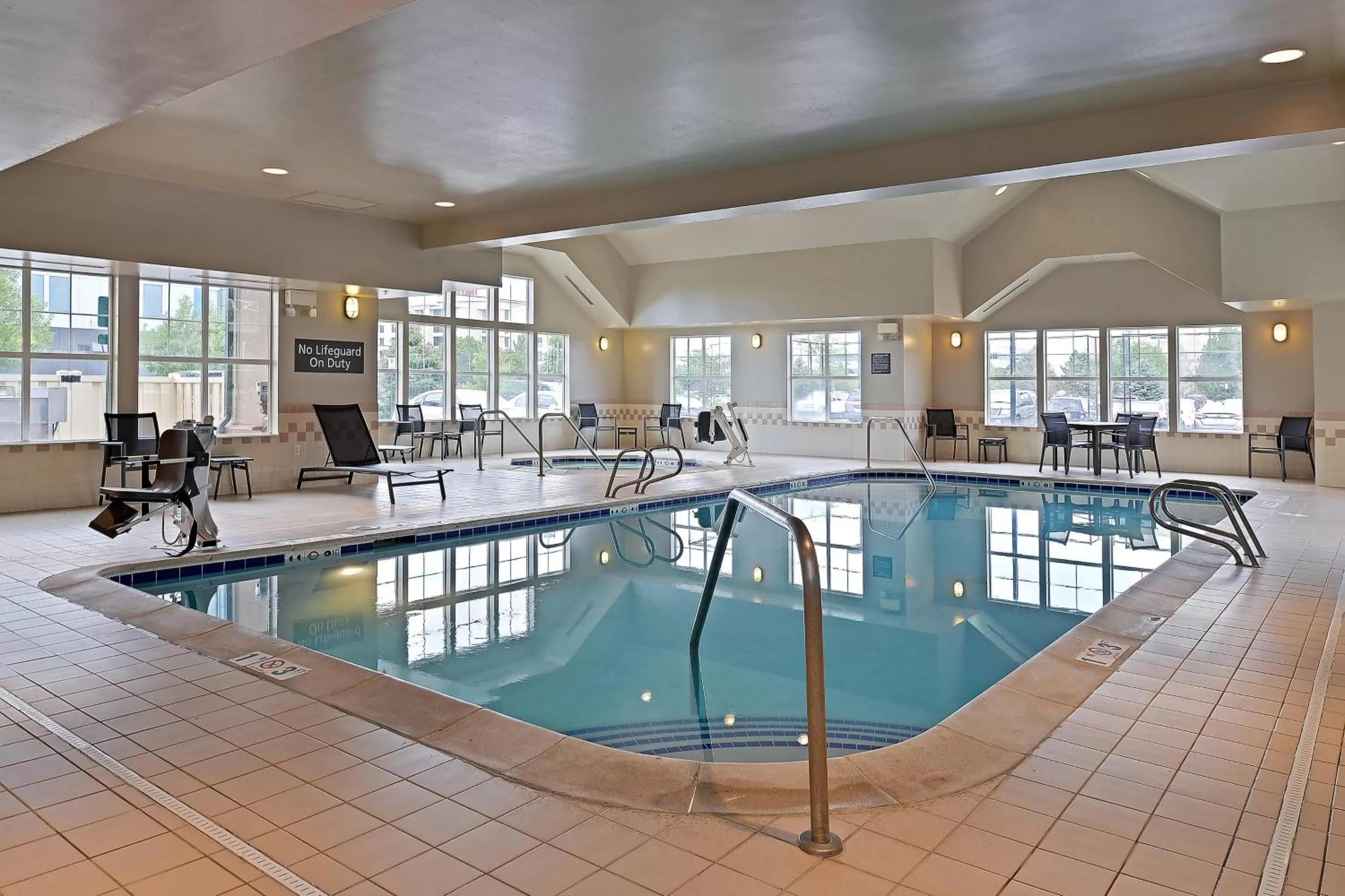 Swimming pool in Residence Inn by Marriott Denver Airport at Gateway Park
