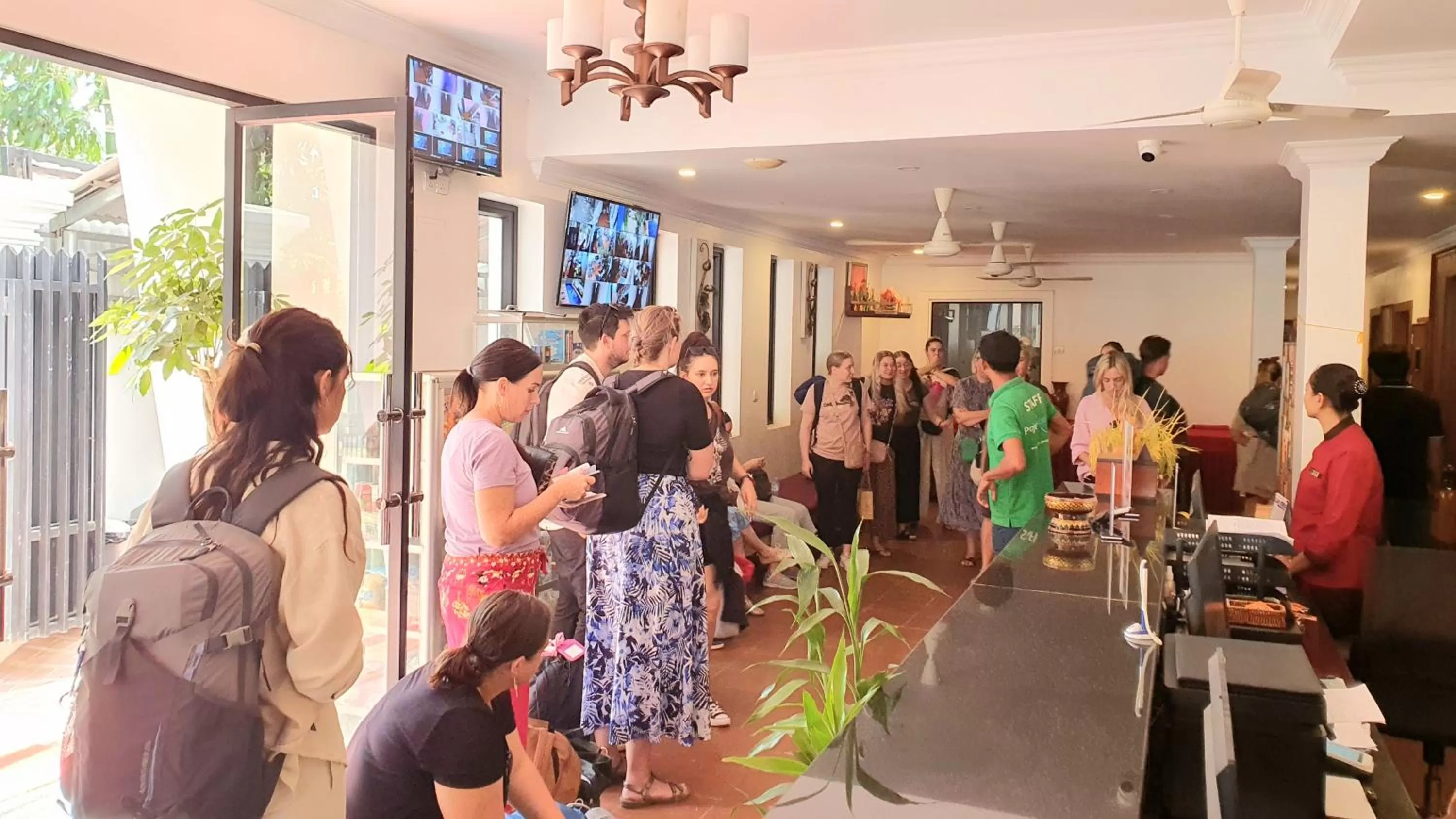 People in Long Night Siem Reap Hotel