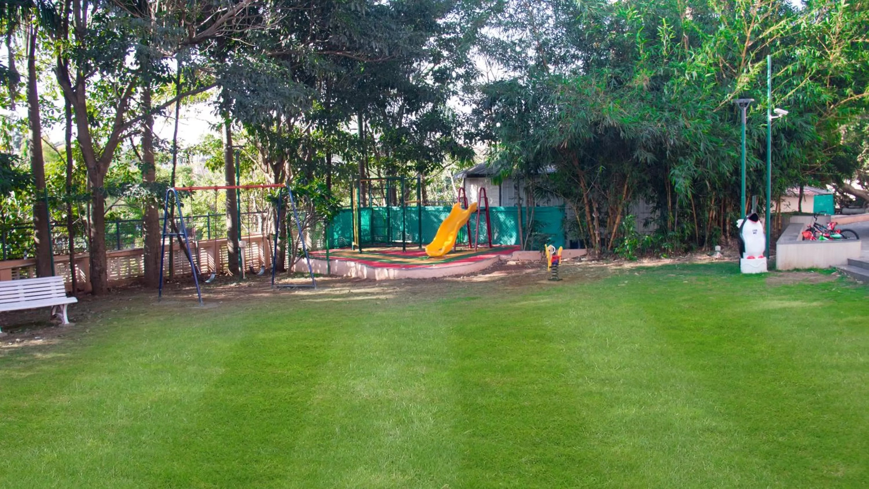 Children play ground in 7 Apple Resort Lonavala