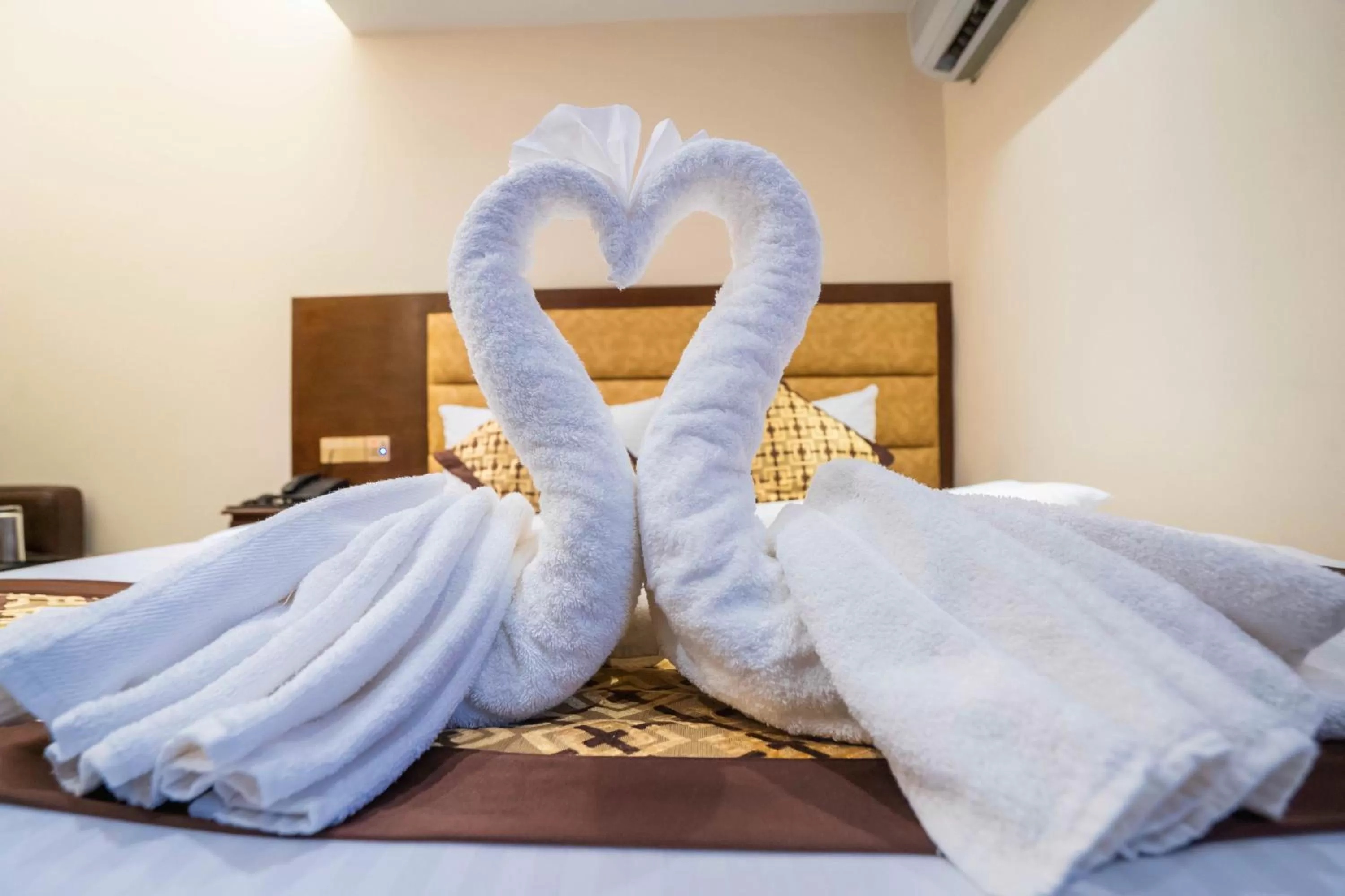 Photo of the whole room, Bed in Central Inn Dhaka City Centre