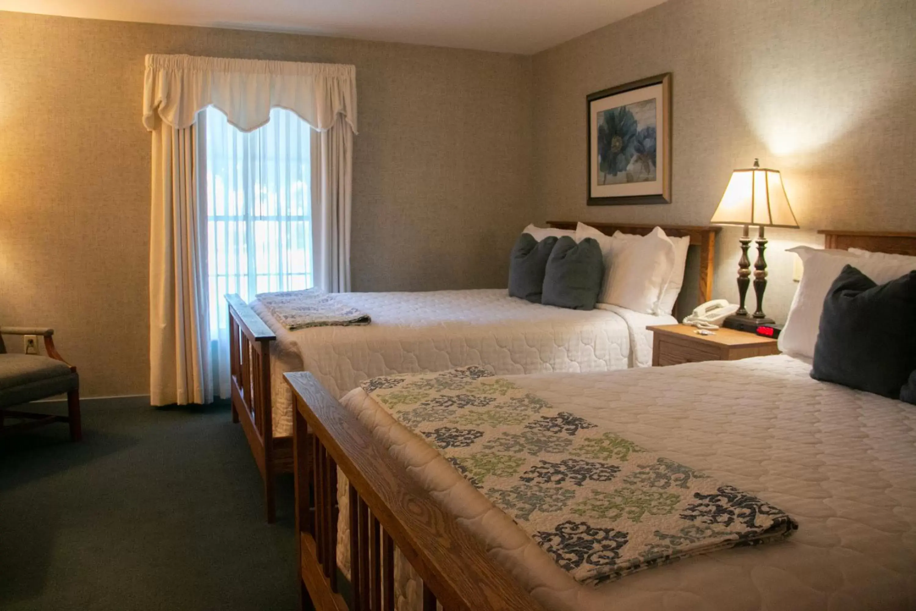 Atrium 2 Queen Room in Essenhaus Inn & Conf. Center Atrium 2 Queen Room in Essenhaus Inn & Conf. Center